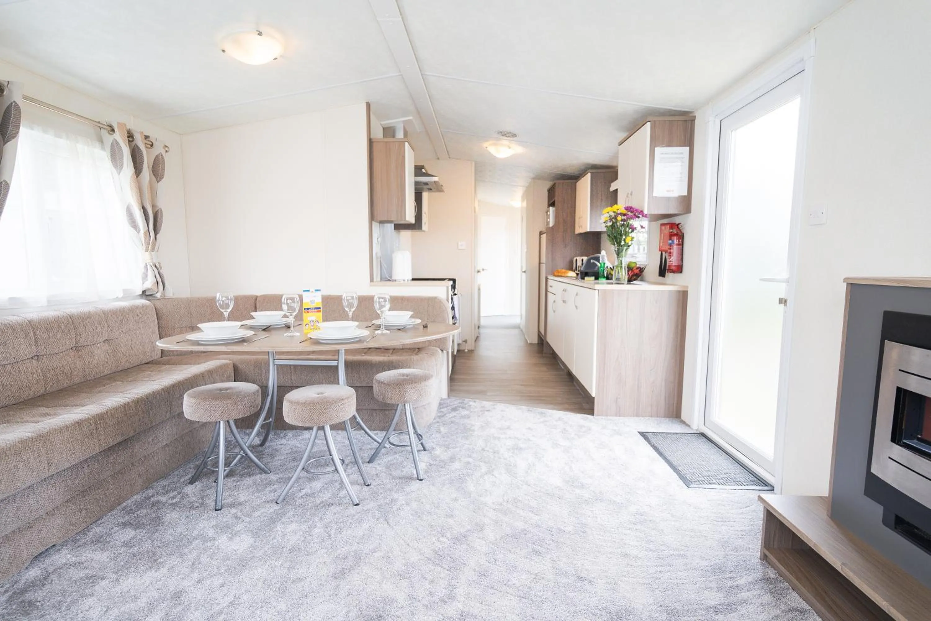 Kitchen or kitchenette in Marine Holiday Park