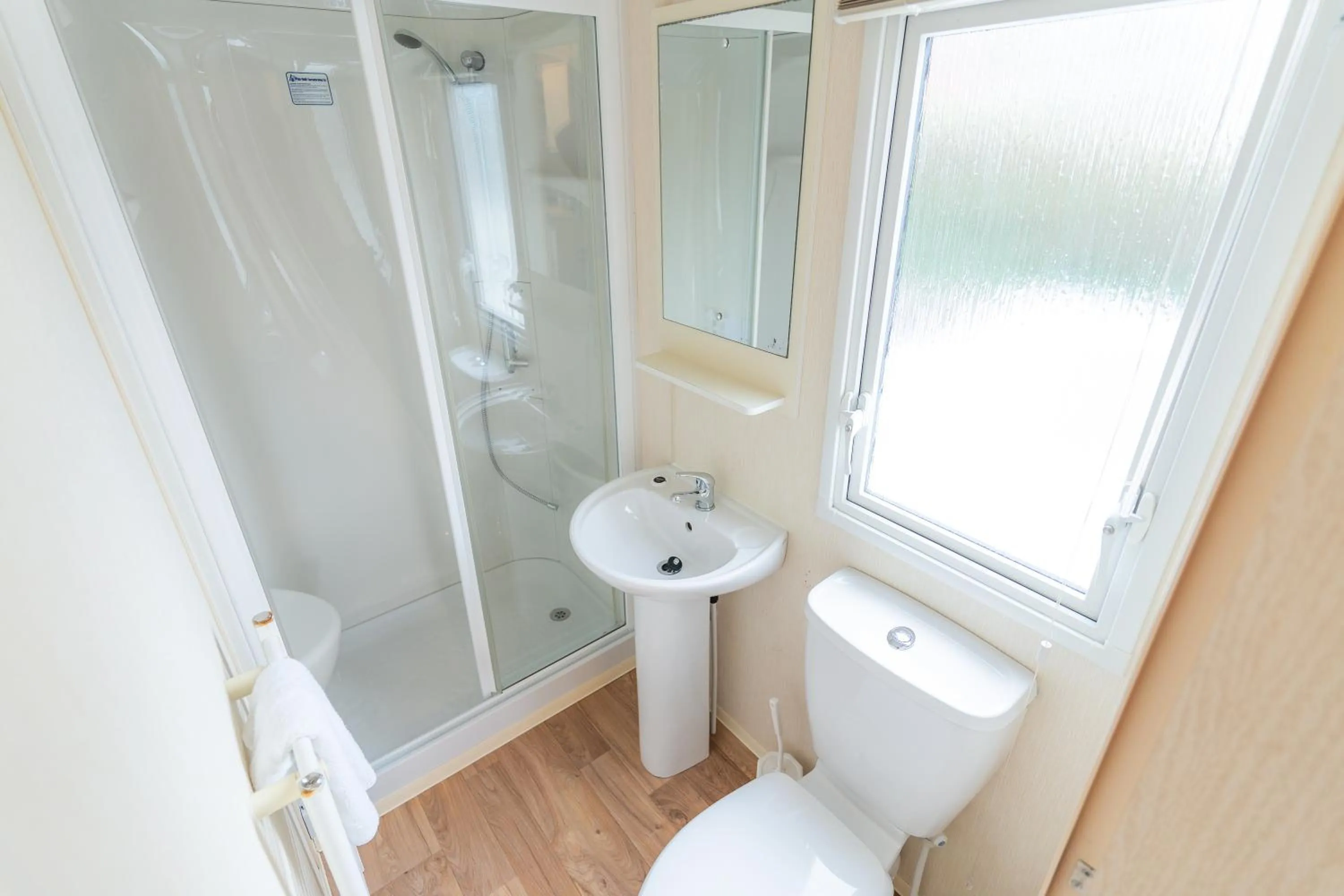 Shower in Marine Holiday Park