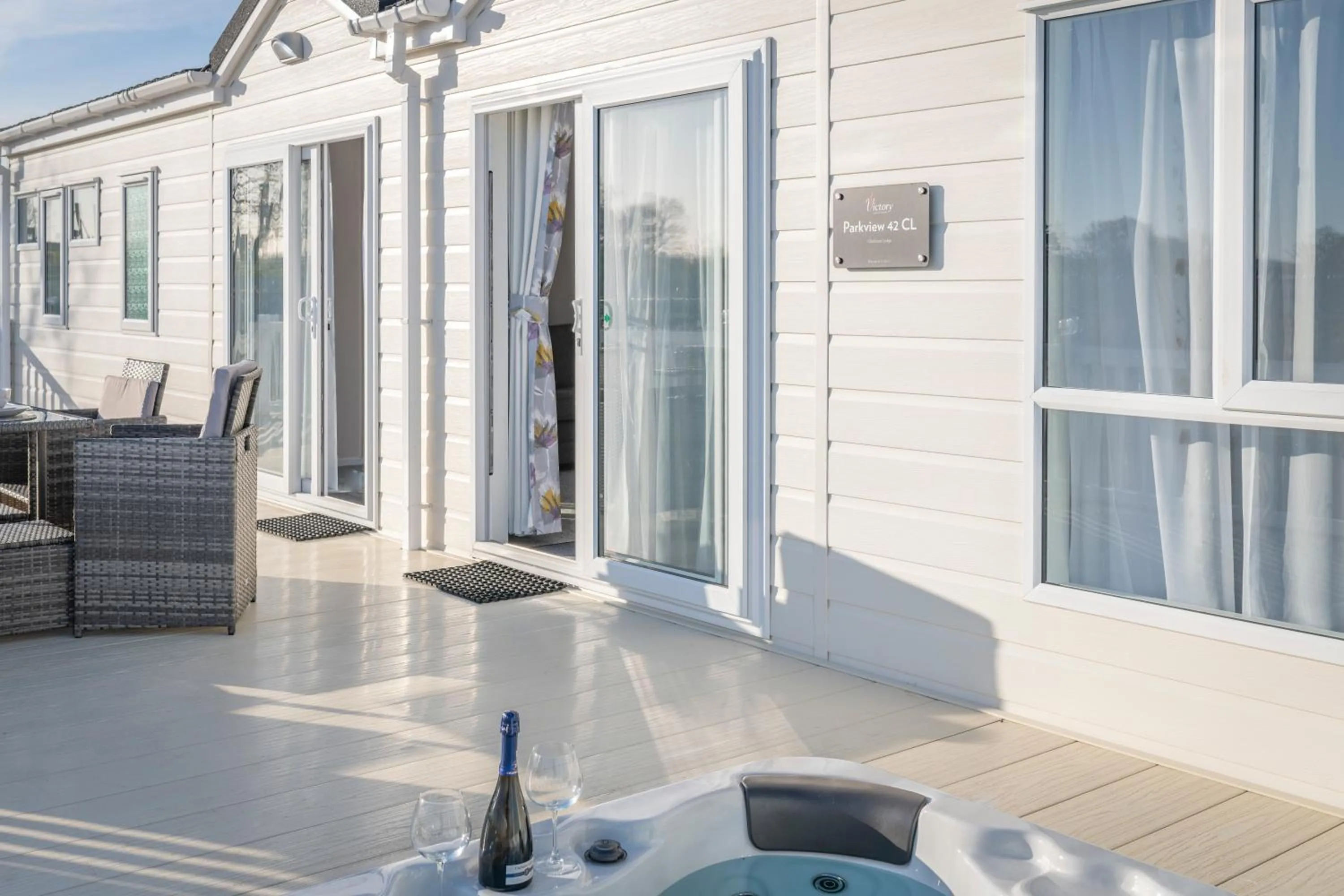 Facade/entrance in Marine Holiday Park