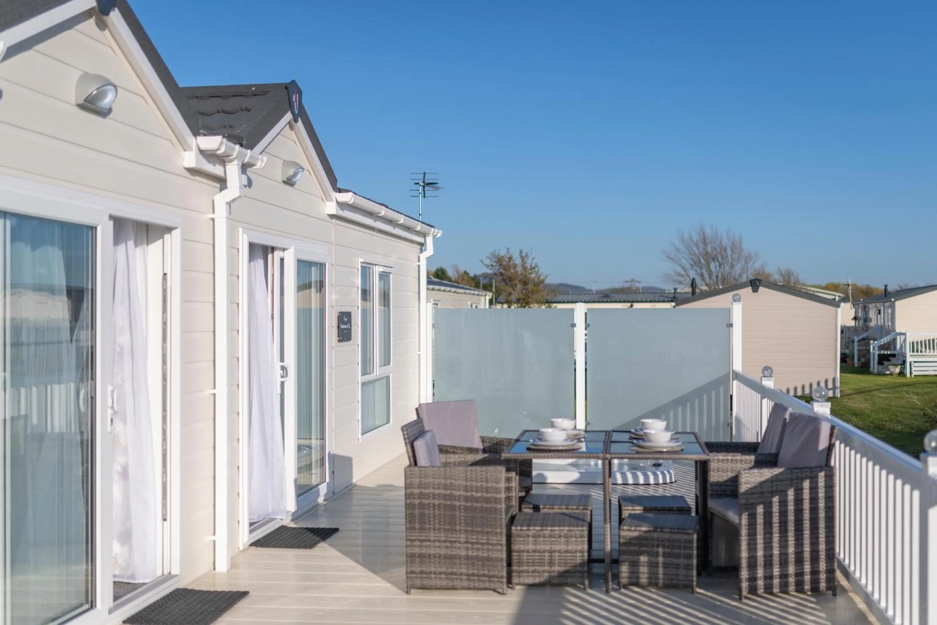 Balcony/Terrace in Marine Holiday Park