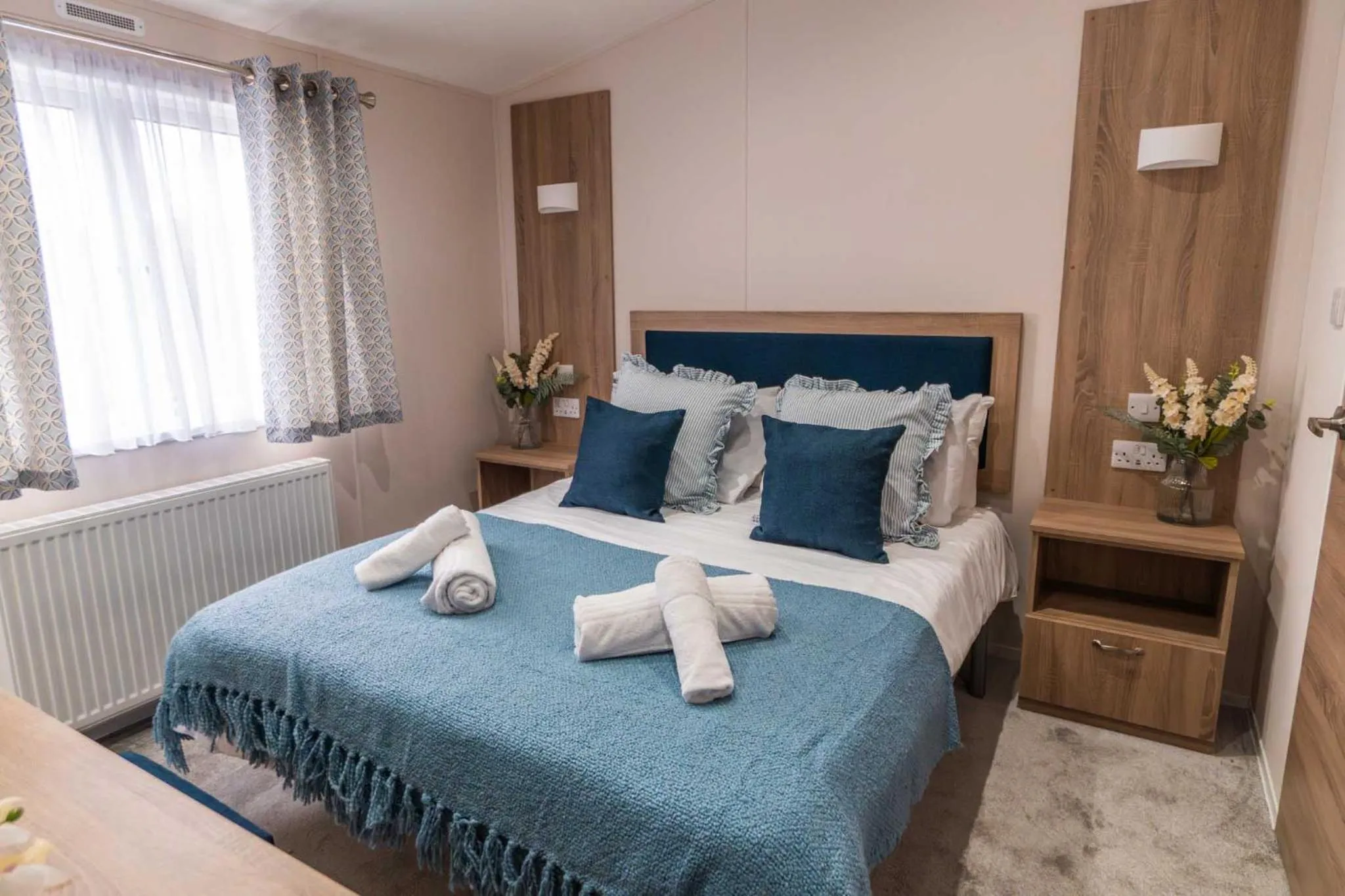 Bed in Marine Holiday Park