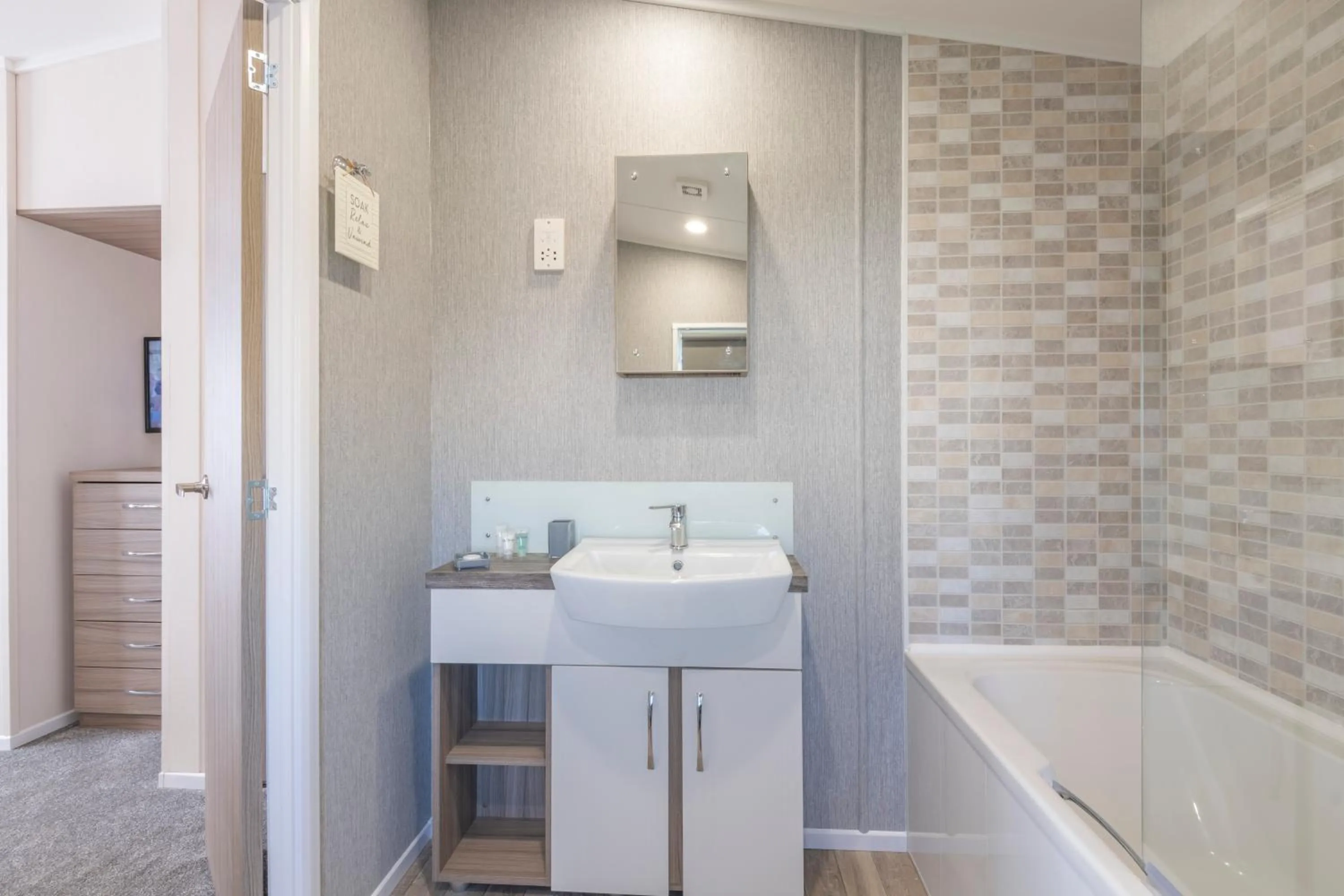 Bathroom in Marine Holiday Park