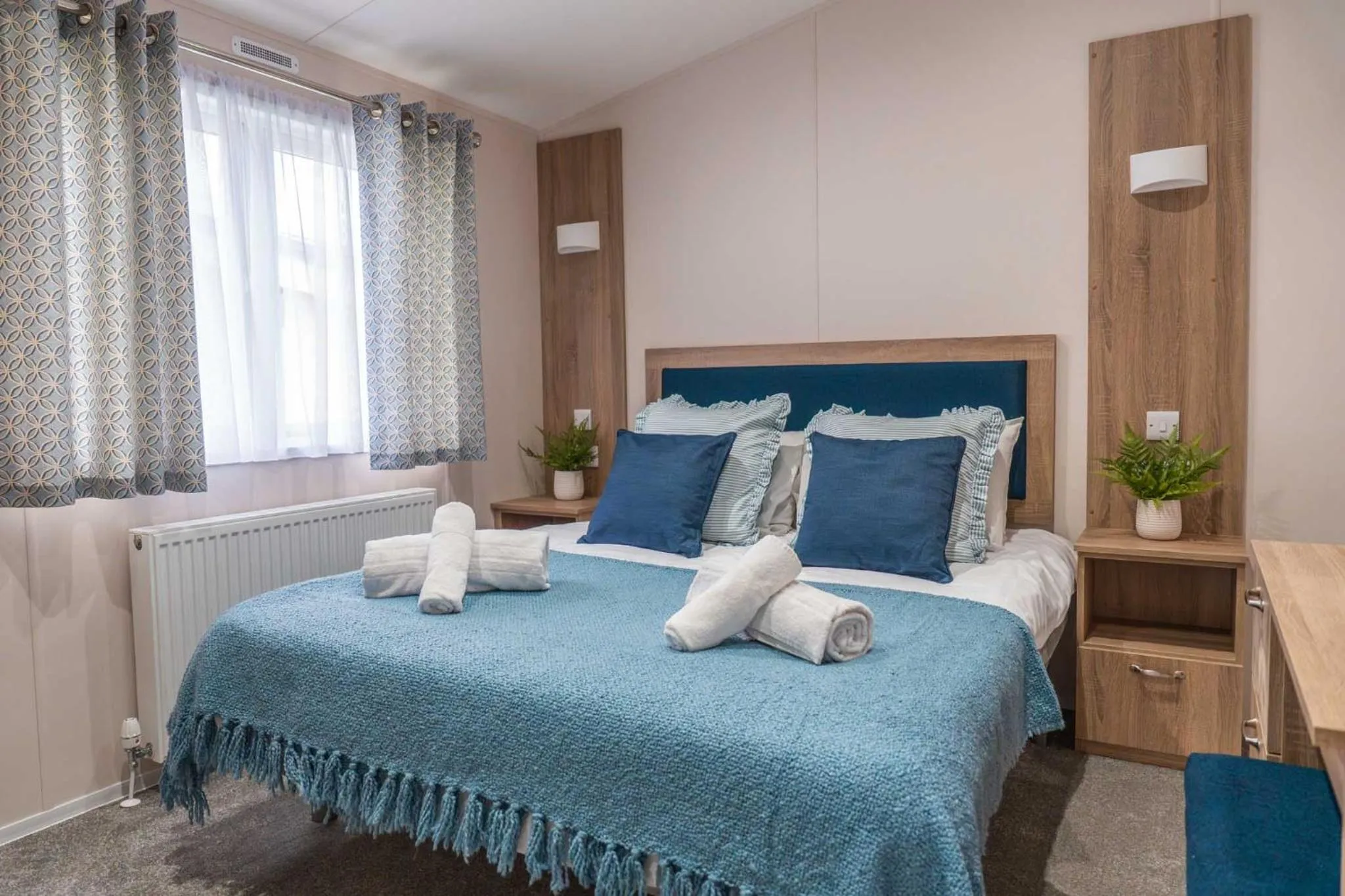 Bed in Marine Holiday Park