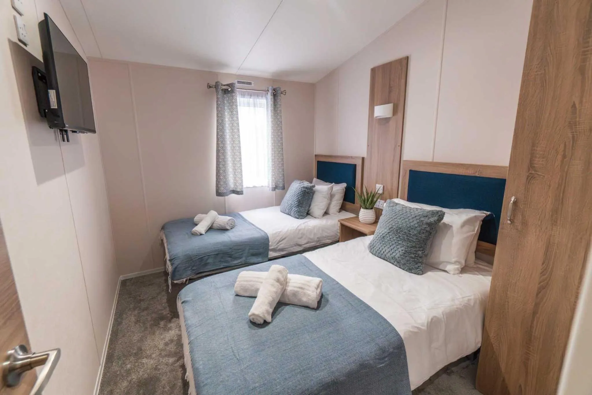 Bed in Marine Holiday Park