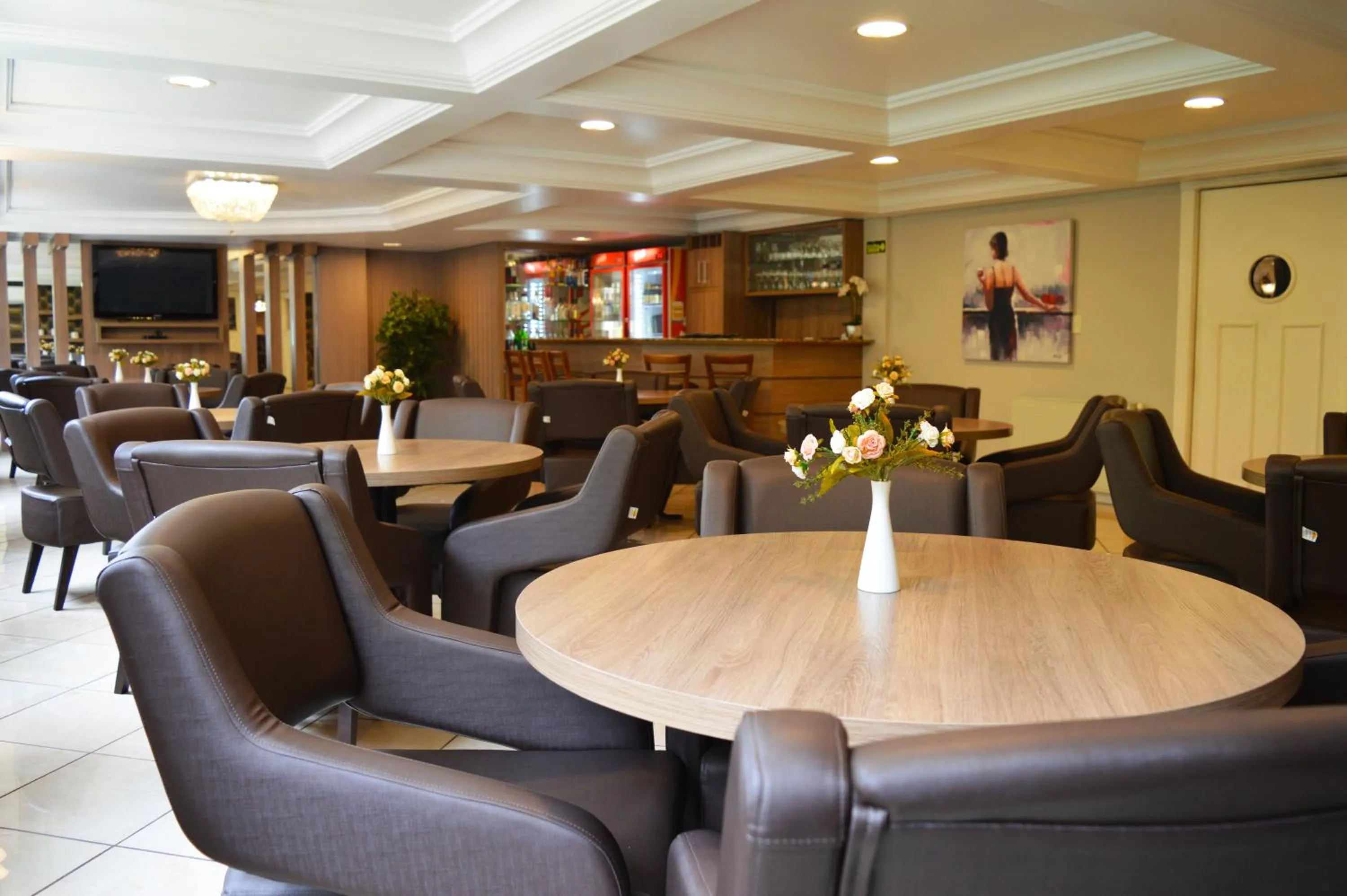 Lounge or bar in Sky Ville Hotel Canela
