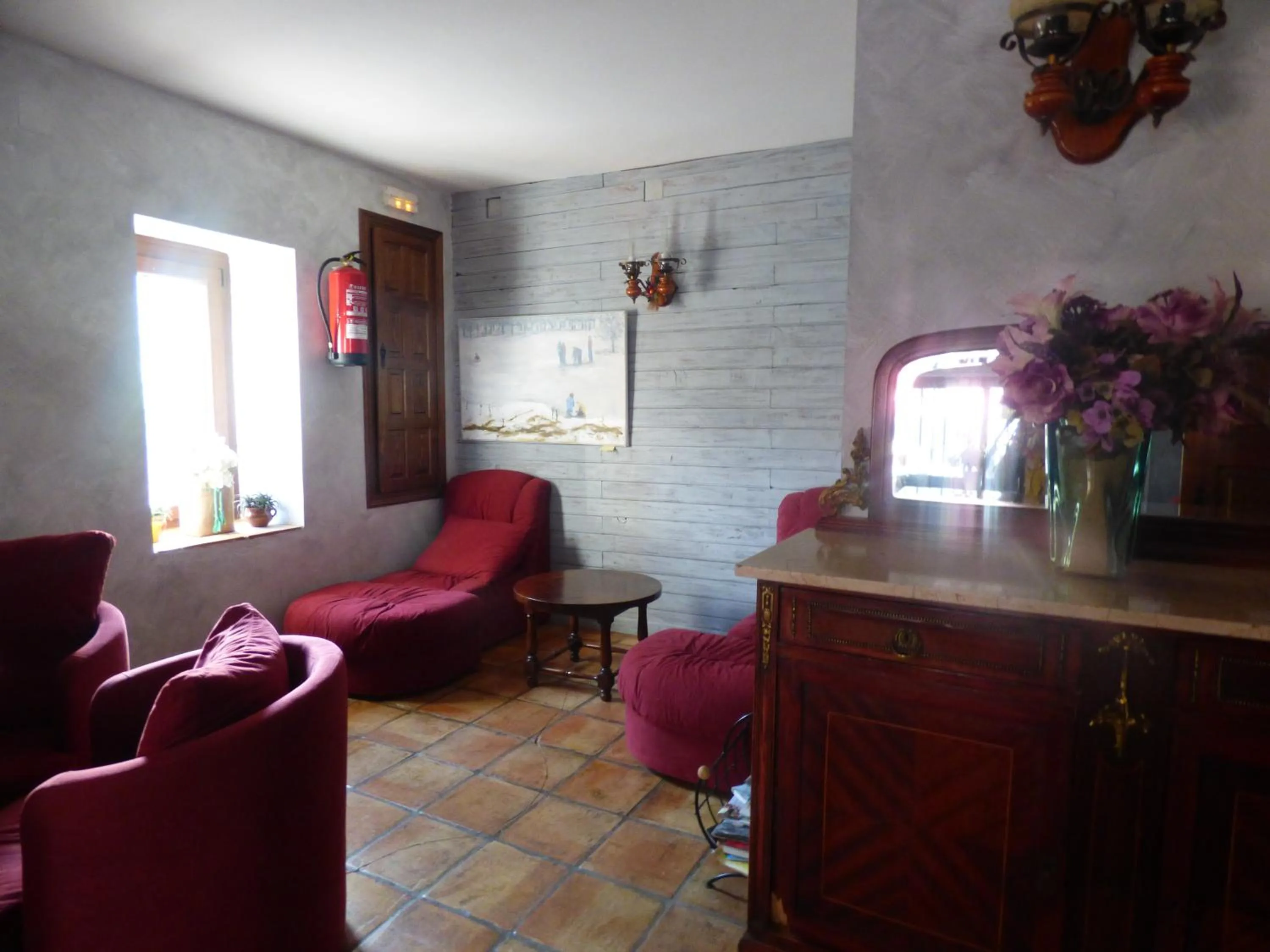 Living room in Hotel La Vega