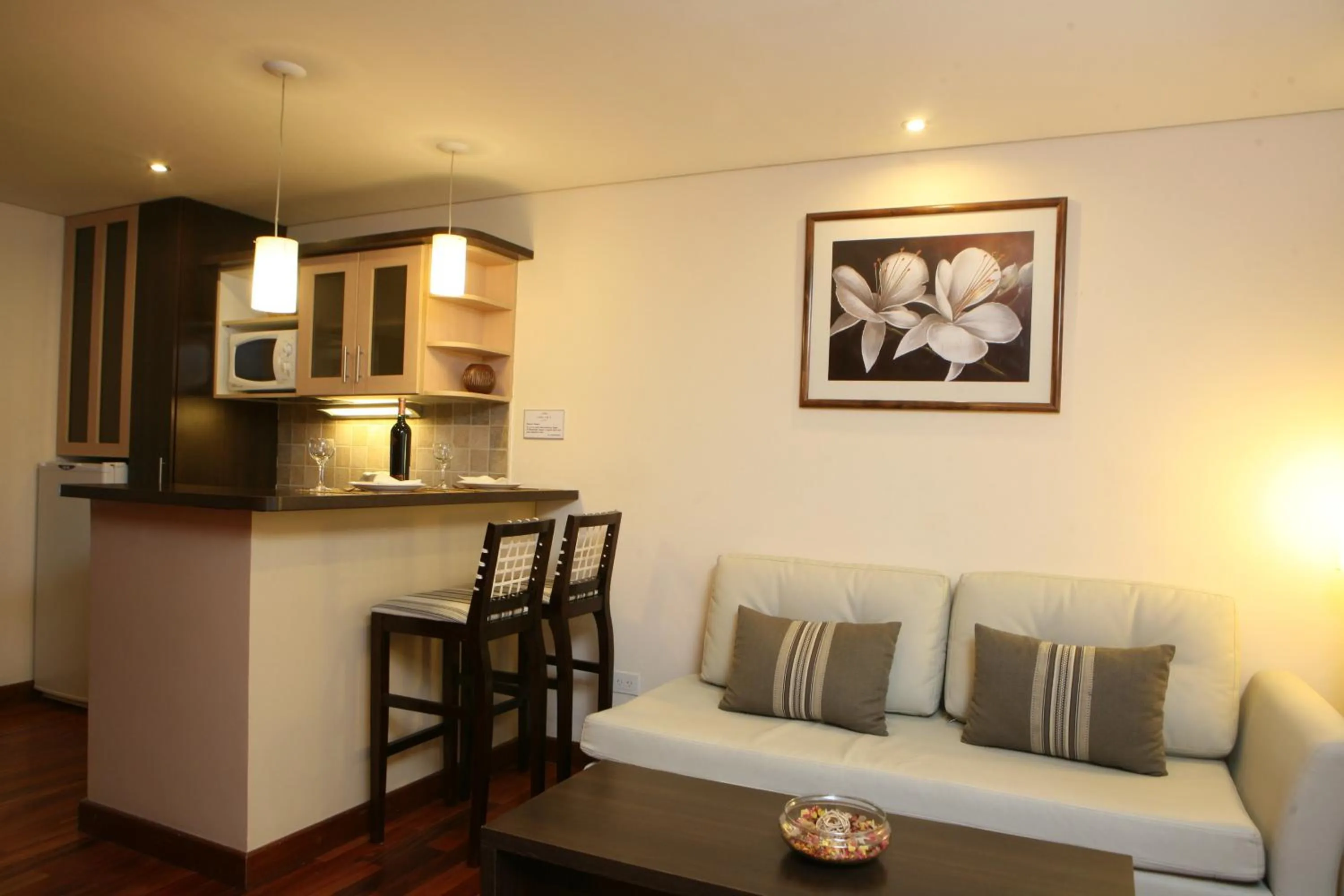 Living room in Hotel Ankara Suites