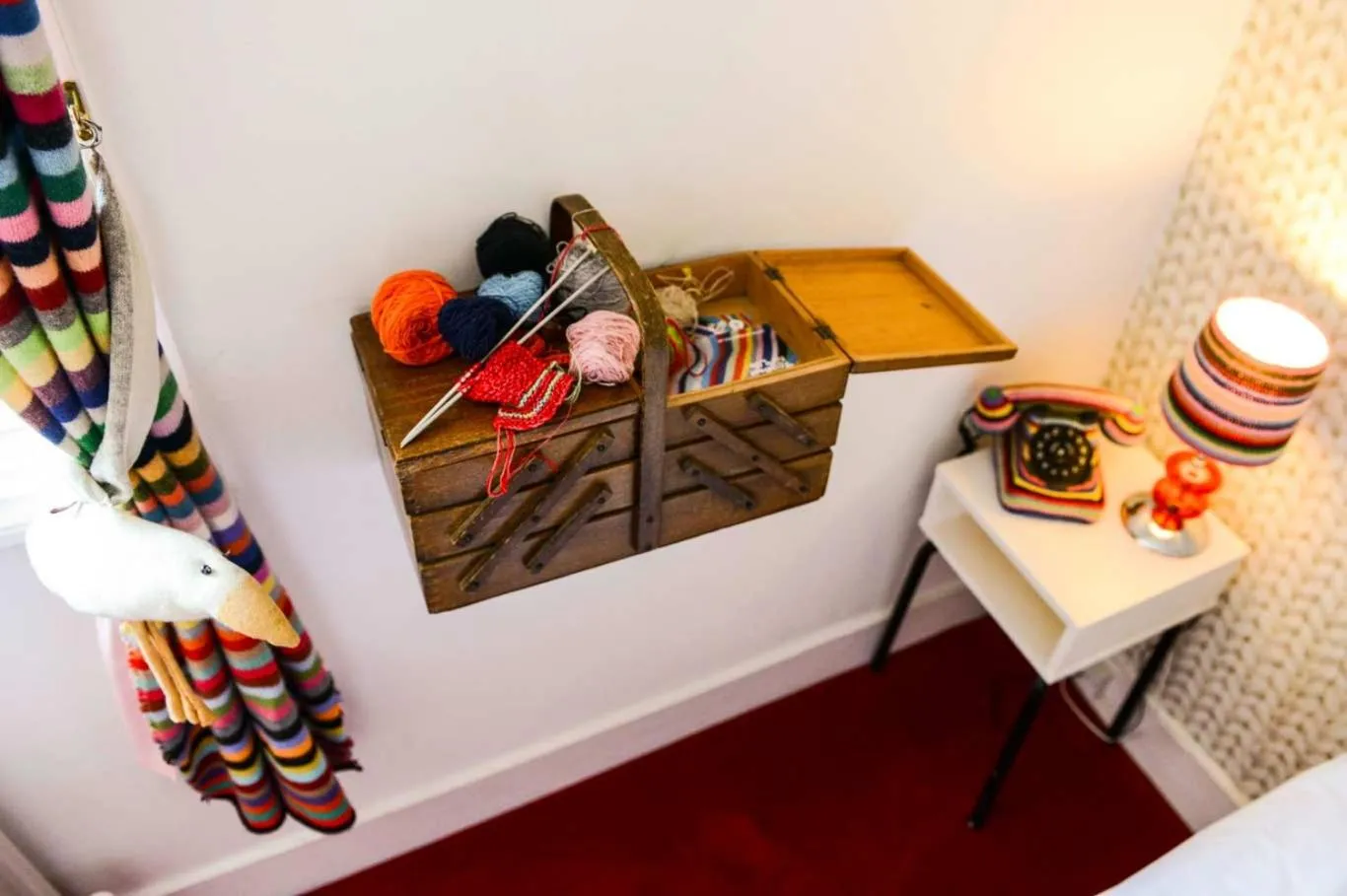 Bed in Hotel Pelirocco