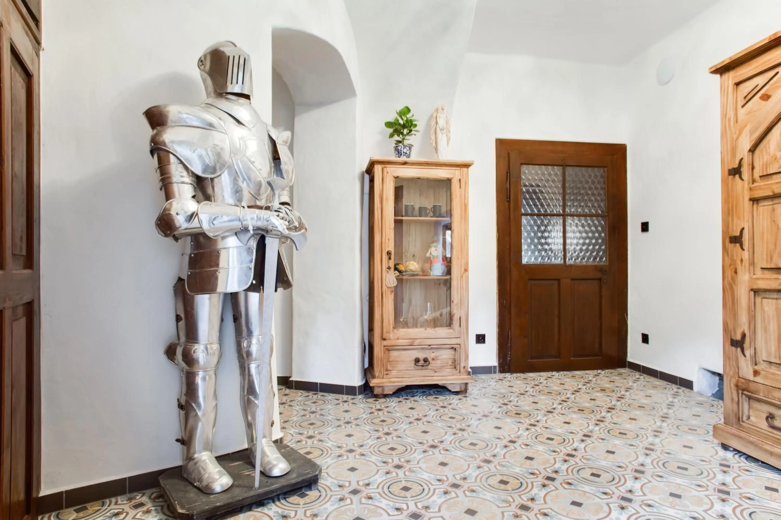 Lobby or reception in Krumlov Tower