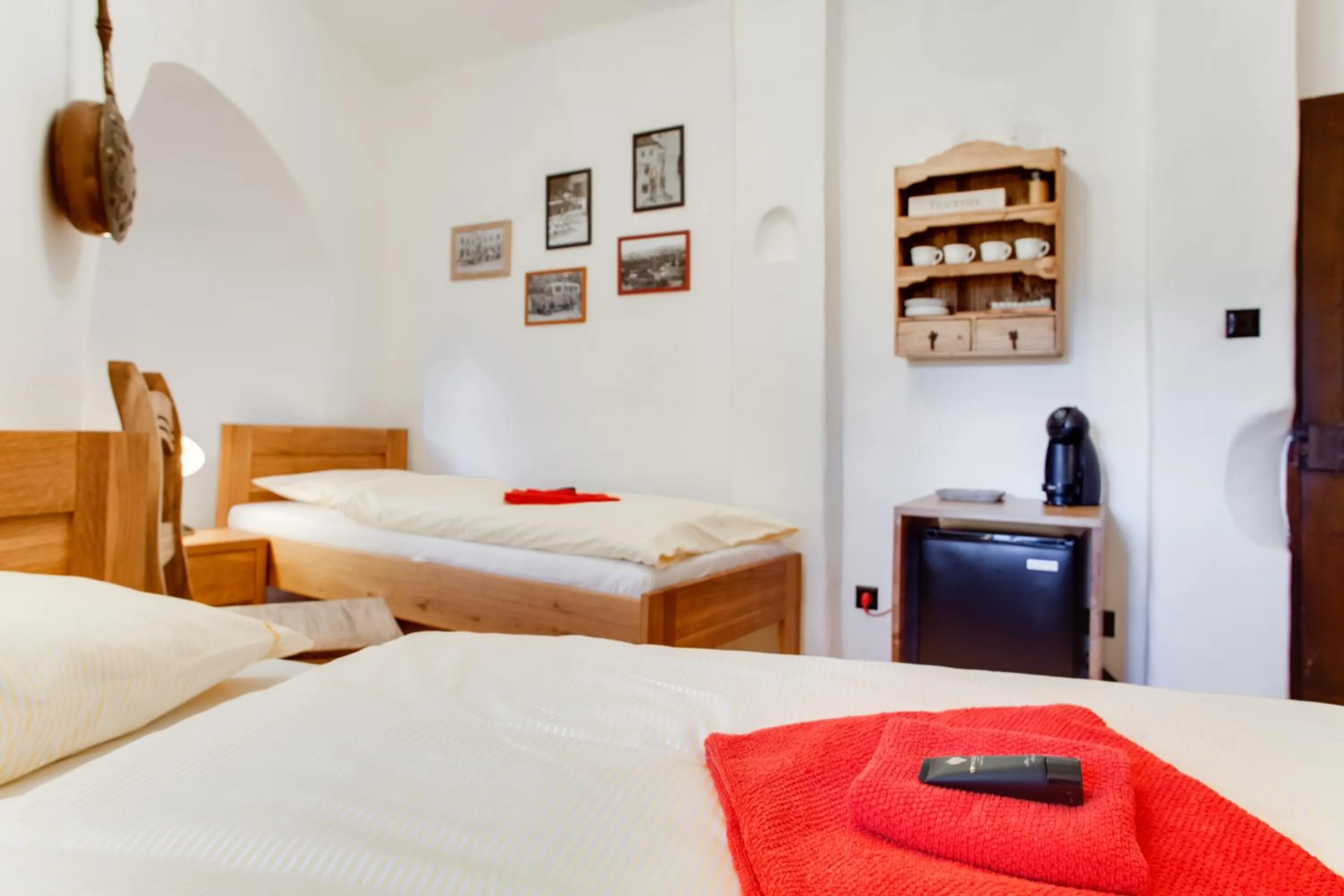 Bedroom, Bed in Krumlov Tower