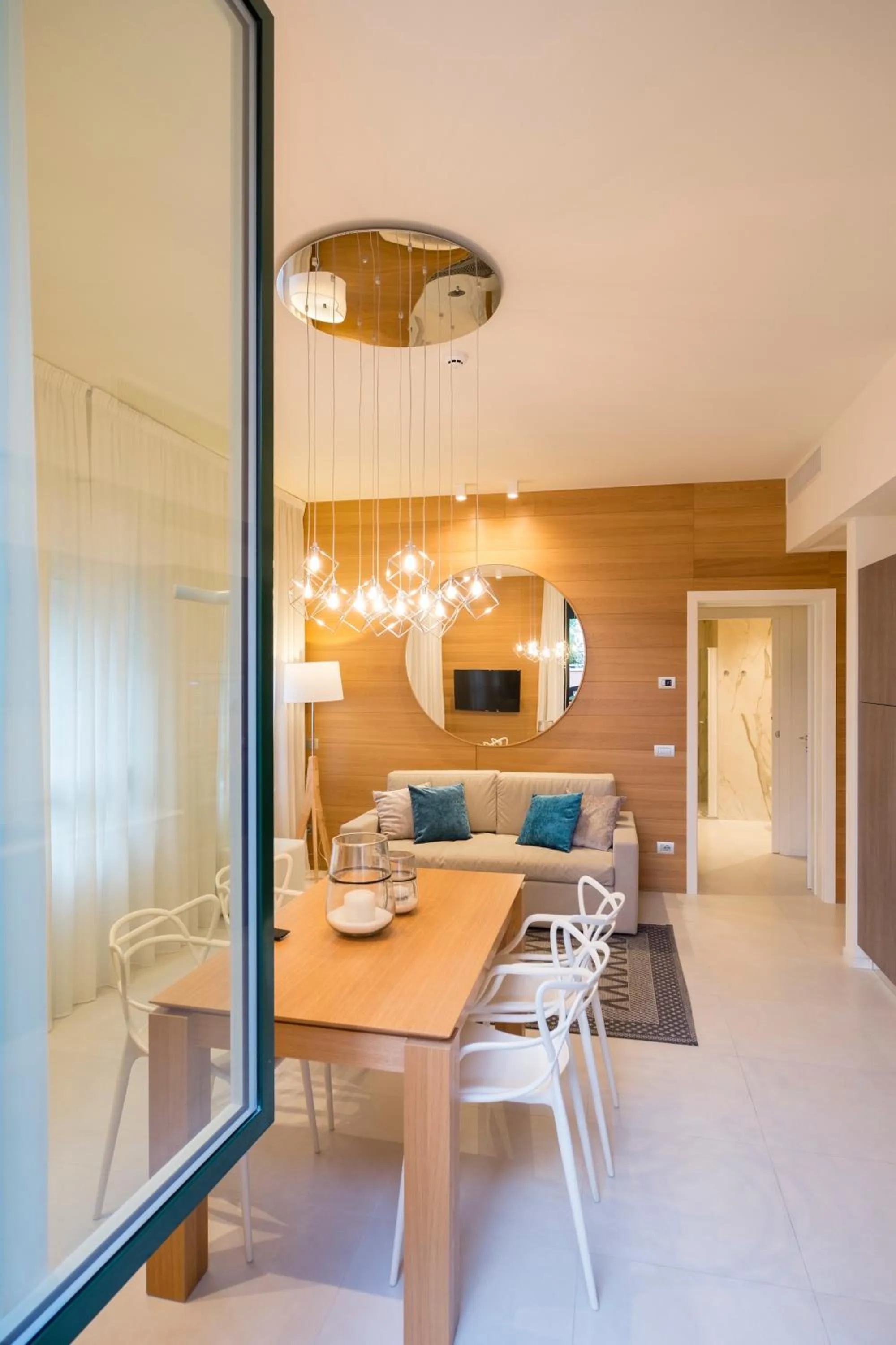 Living room in Metropol Ceccarini Suite - Luxury apartments