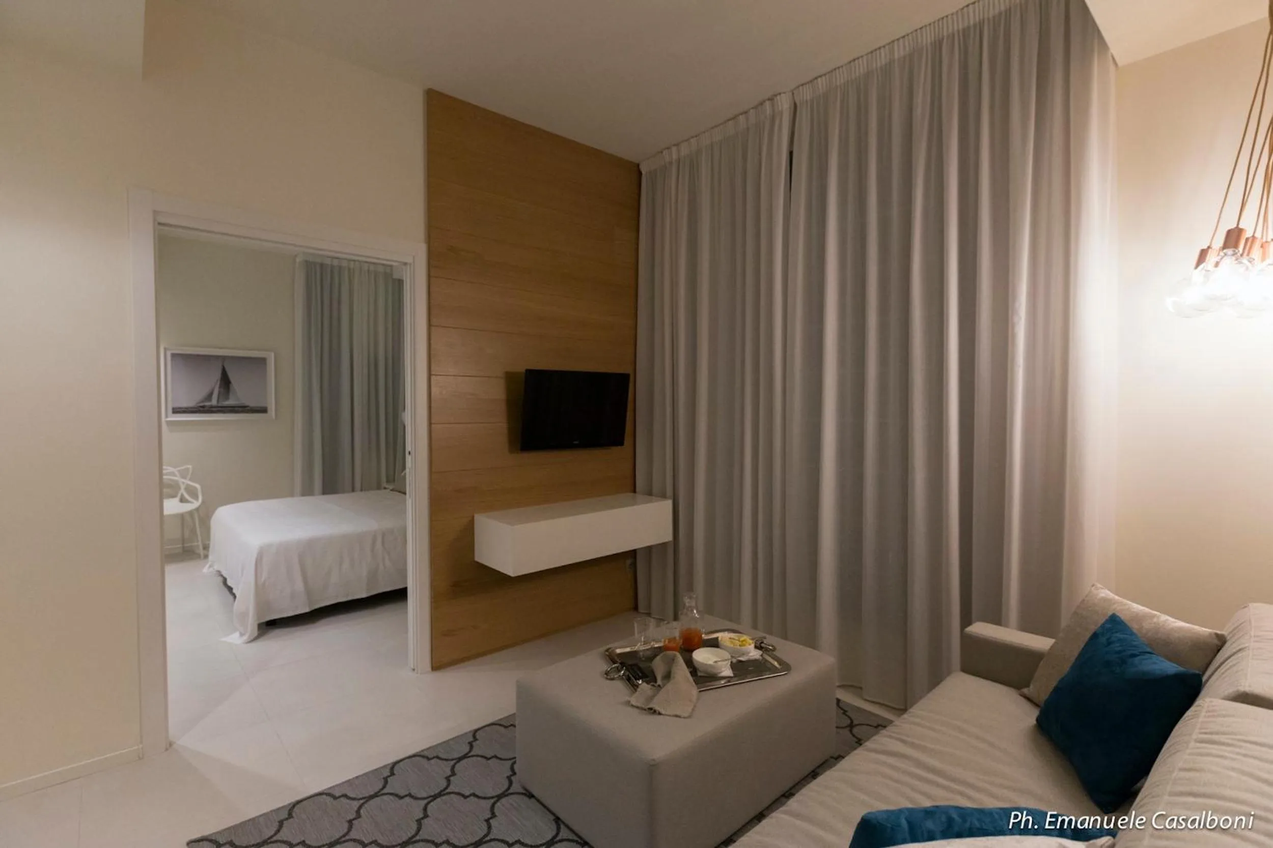 View (from property/room), Bed in Metropol Ceccarini Suite - Luxury apartments