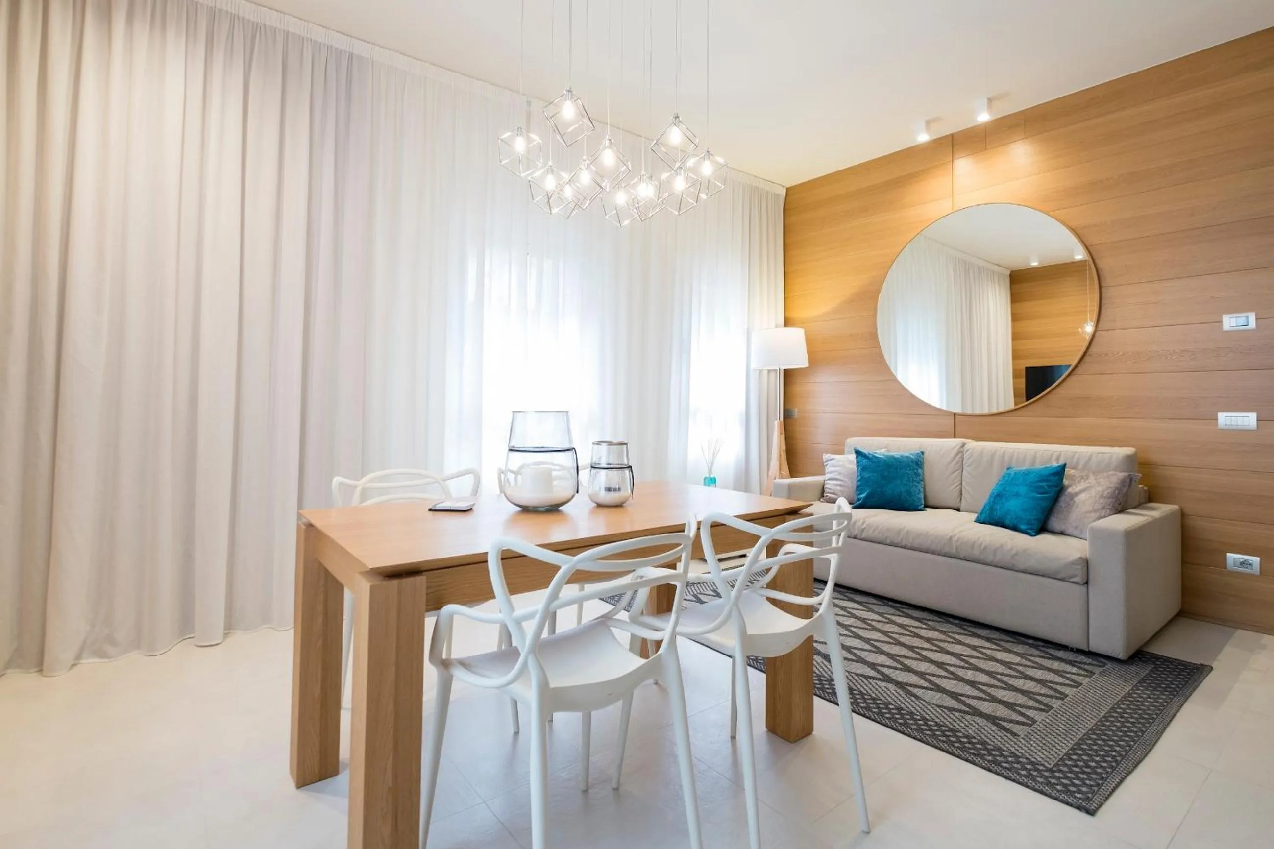 Living room in Metropol Ceccarini Suite - Luxury apartments