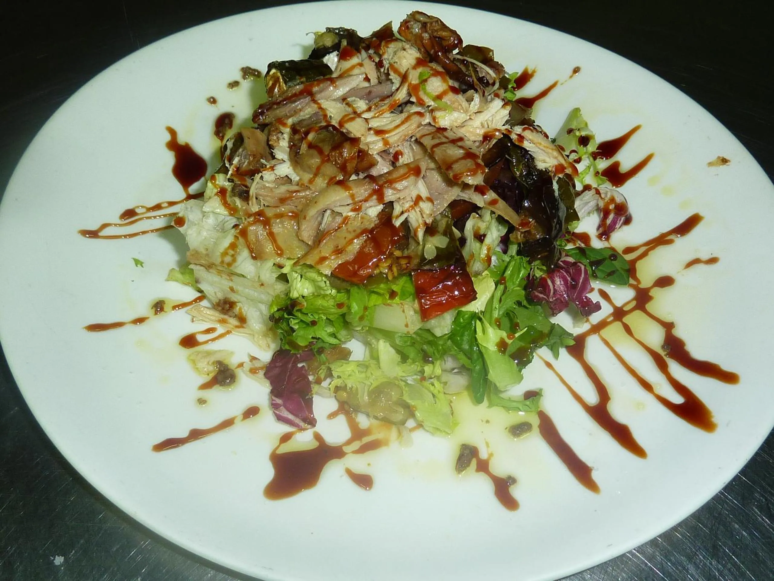 Food close-up in Hotel Cienbalcones