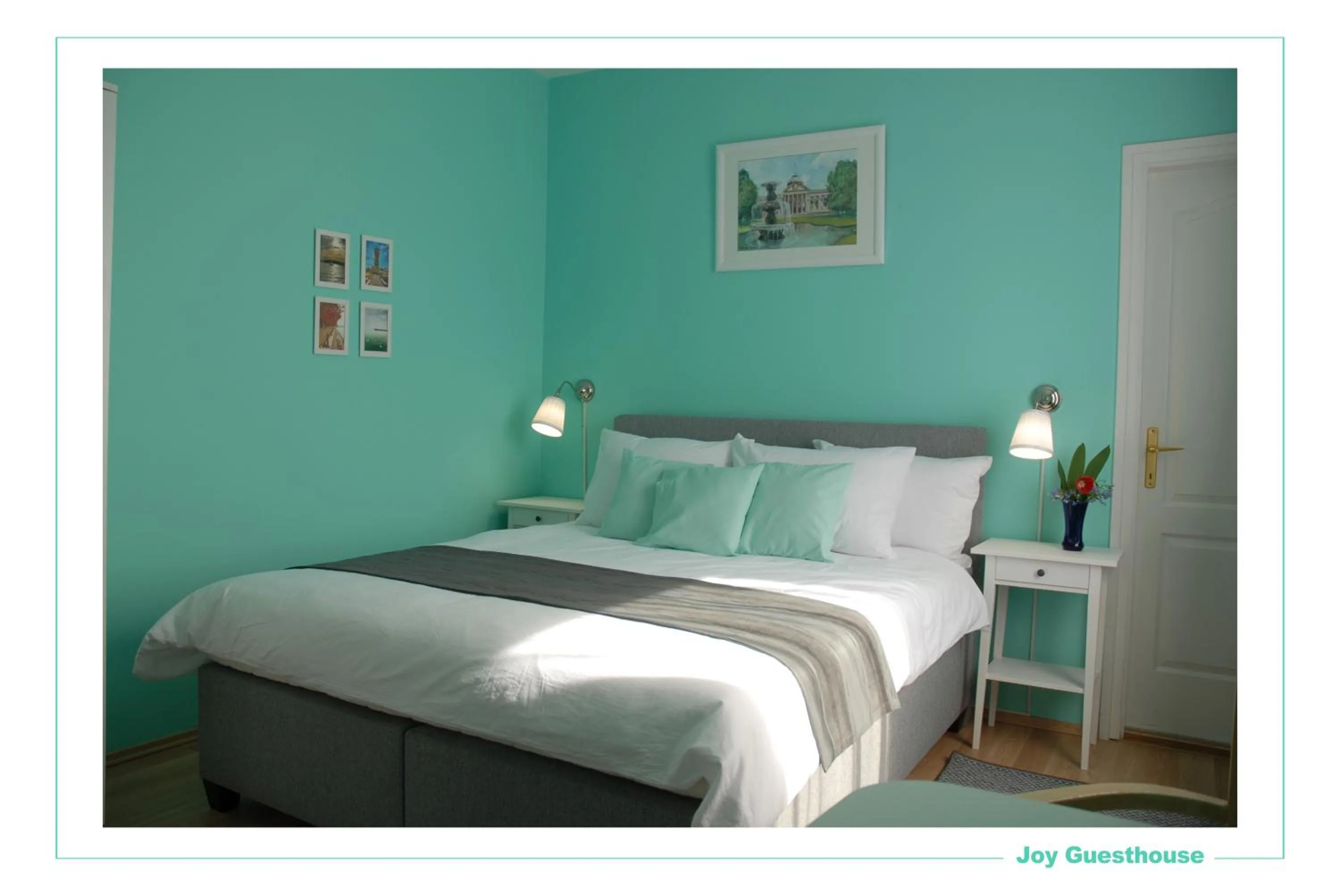 Bed in Joy Guesthouse