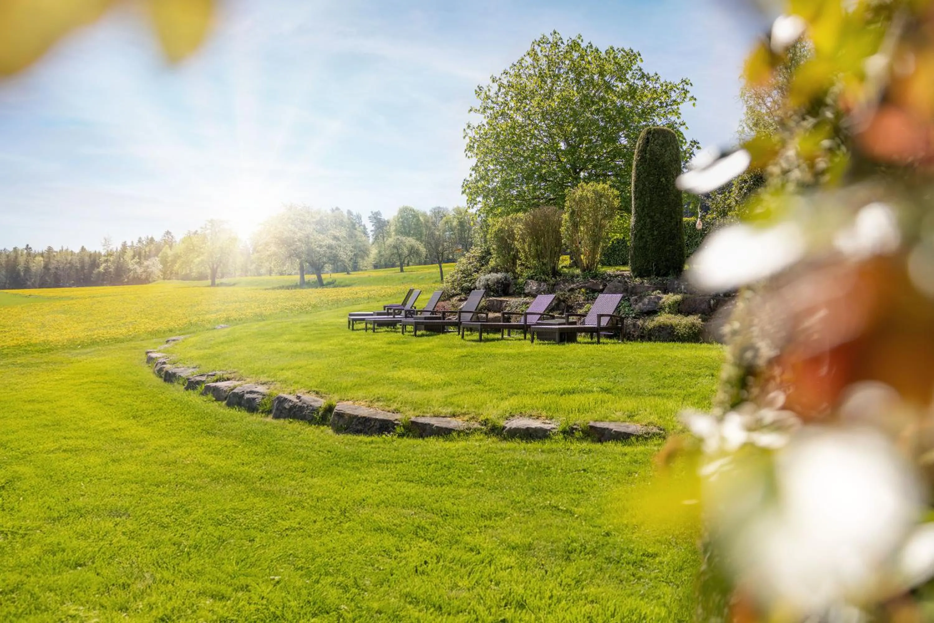 Garden in Landhotel Talblick