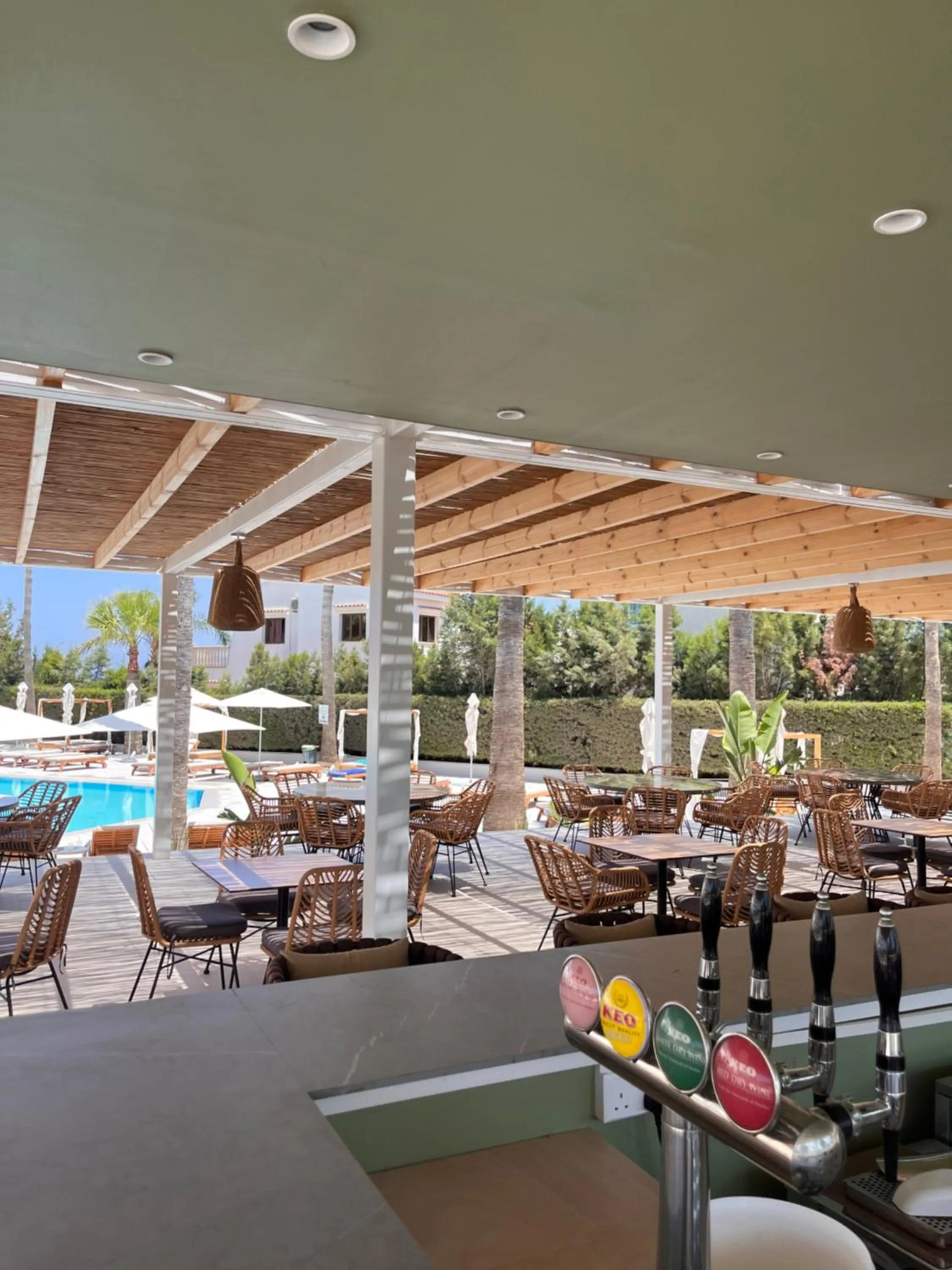 Restaurant/places to eat in Toxotis Hotel