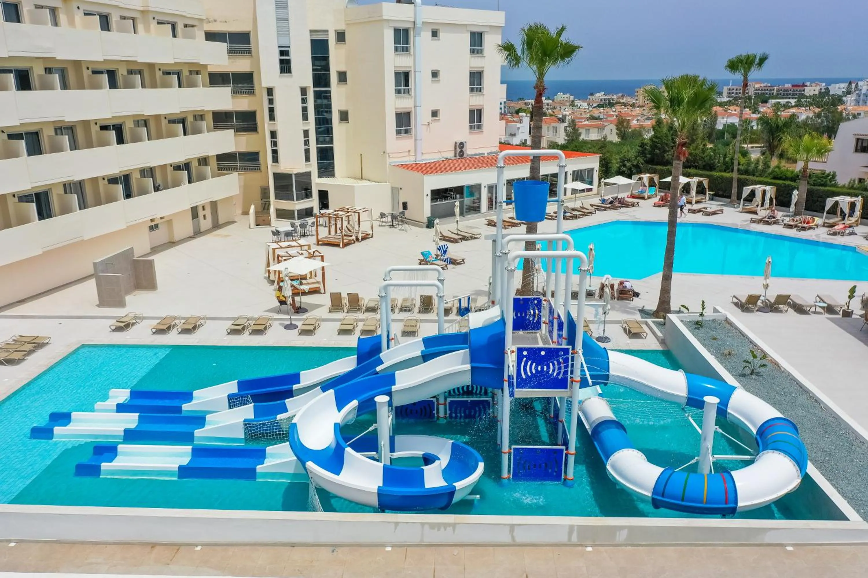 Aqua park in Toxotis Hotel