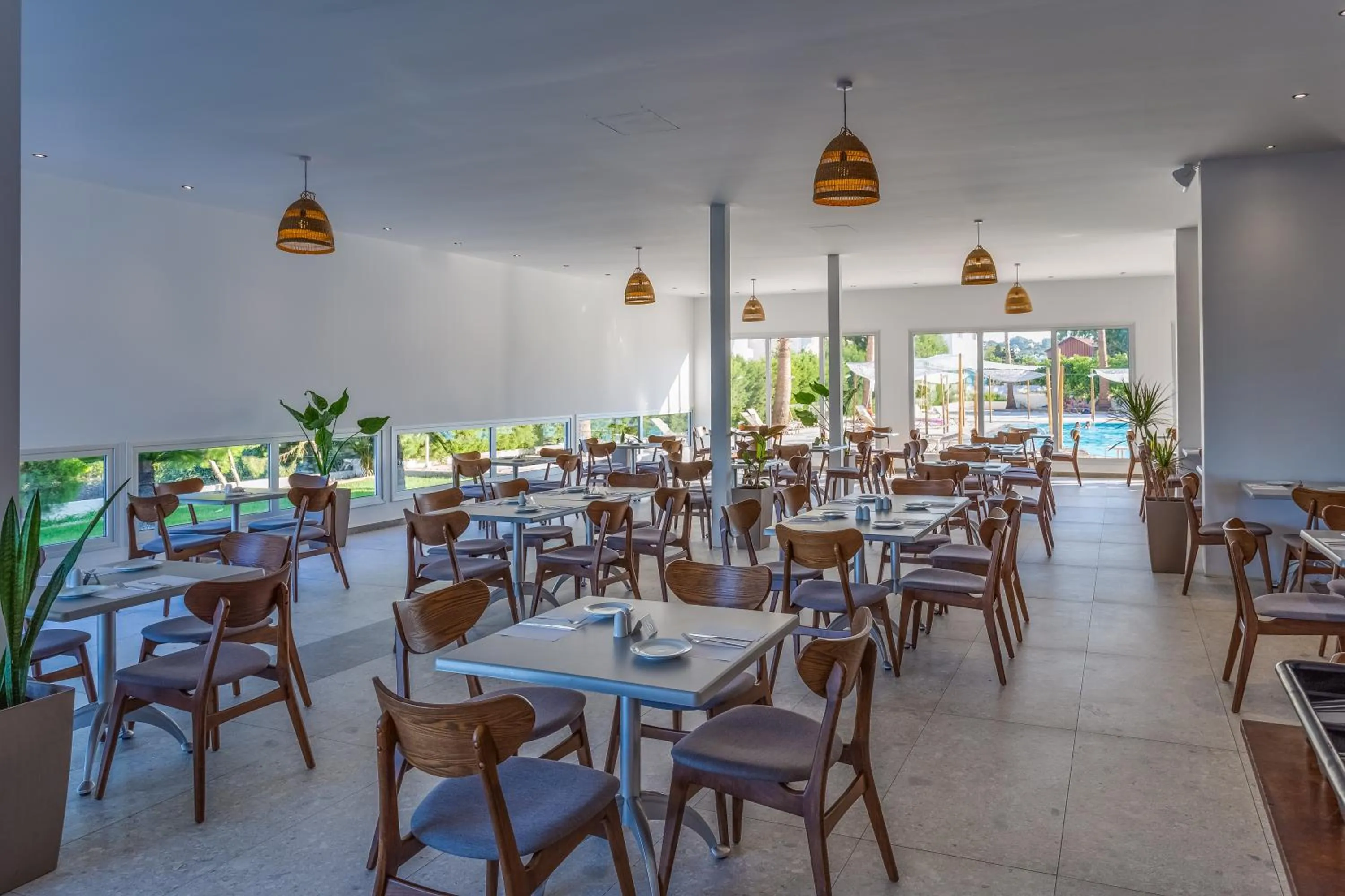 Restaurant/places to eat in Toxotis Hotel