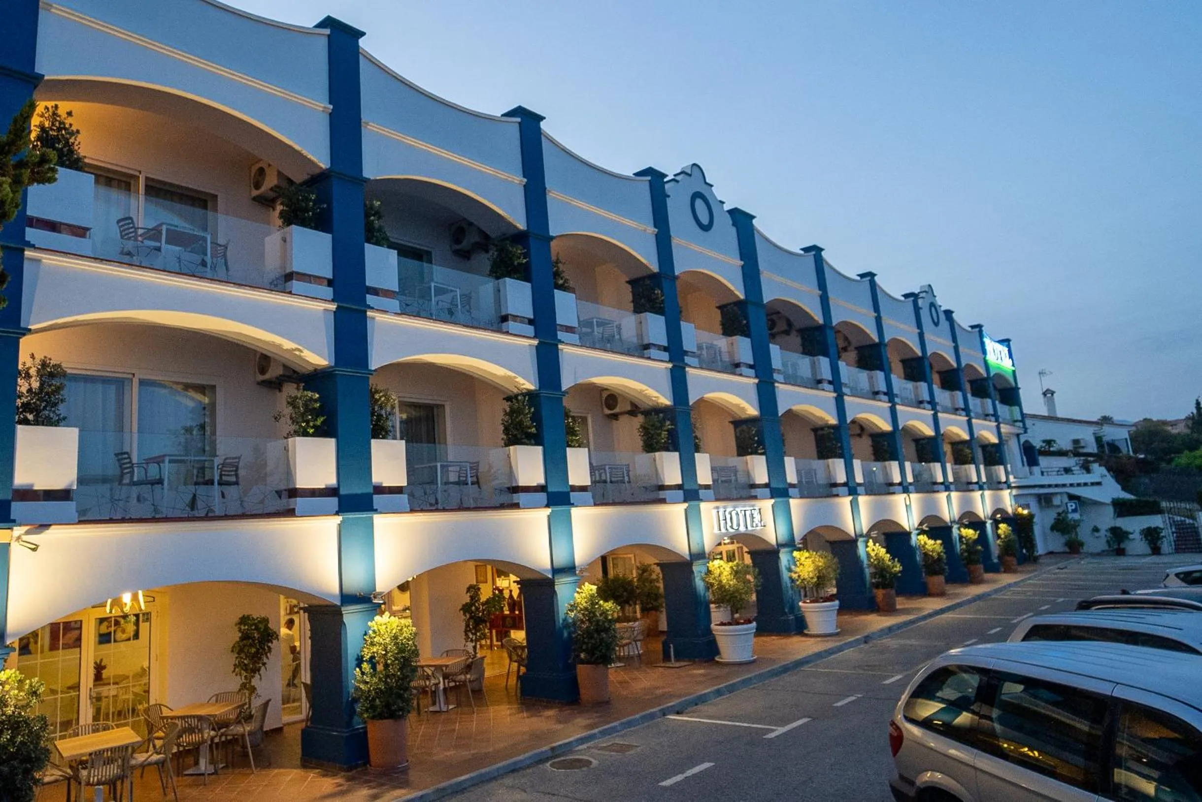 Property building in Hotel Piedra Paloma