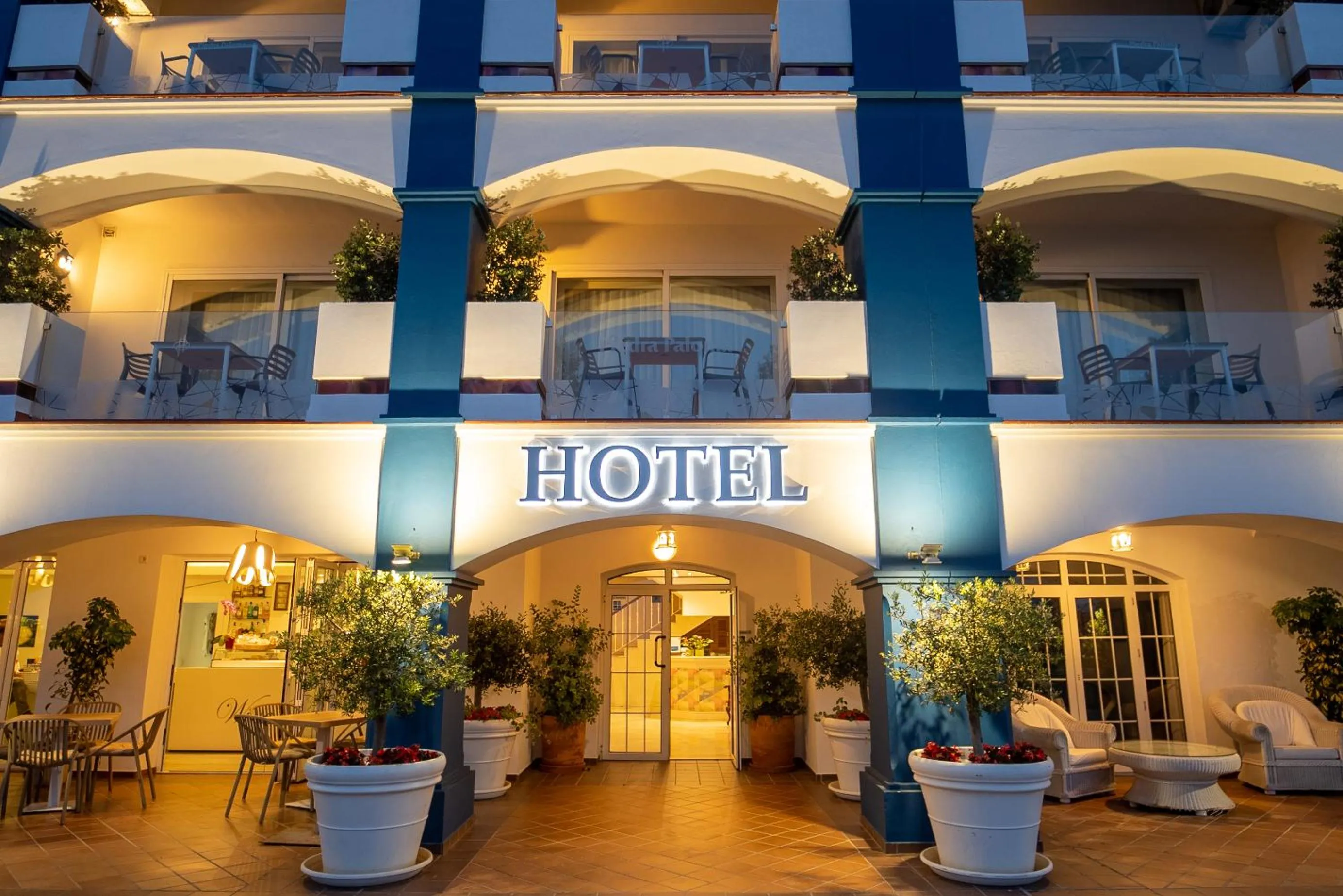 Property building in Hotel Piedra Paloma