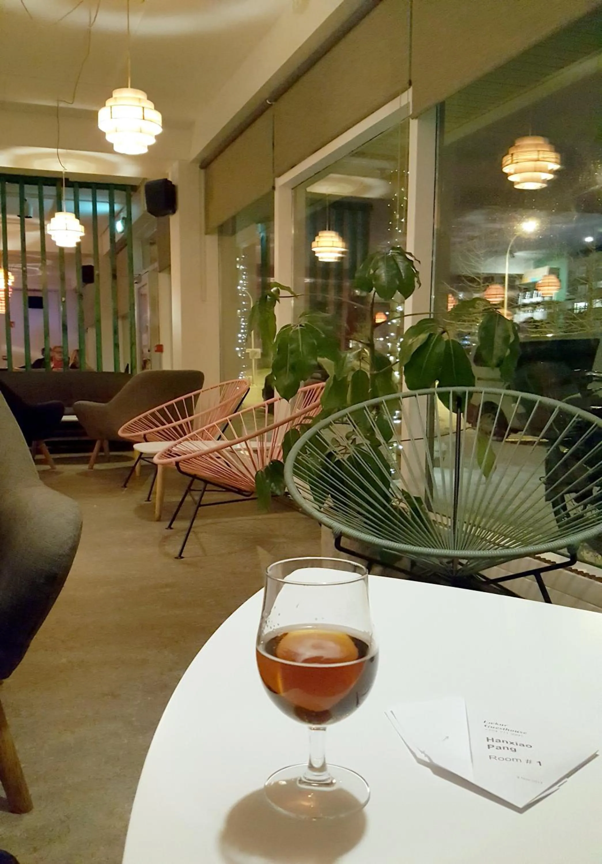 Lounge or bar in Lækur Hostel
