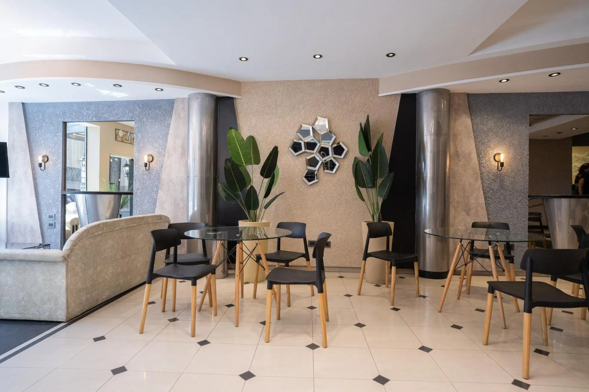 Seating area in Hotel Marilian