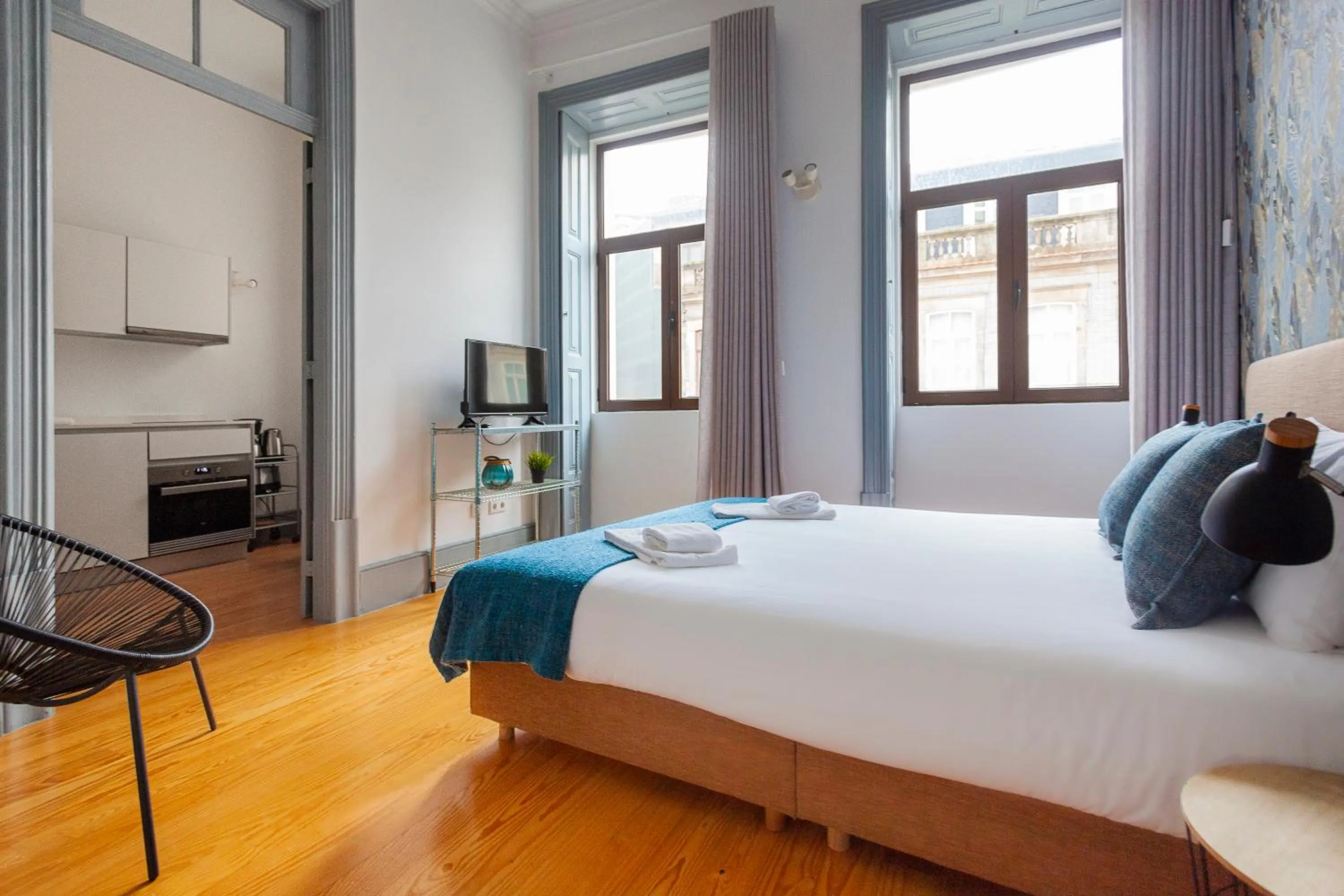 Bed in Citybreak-apartments Coliseu