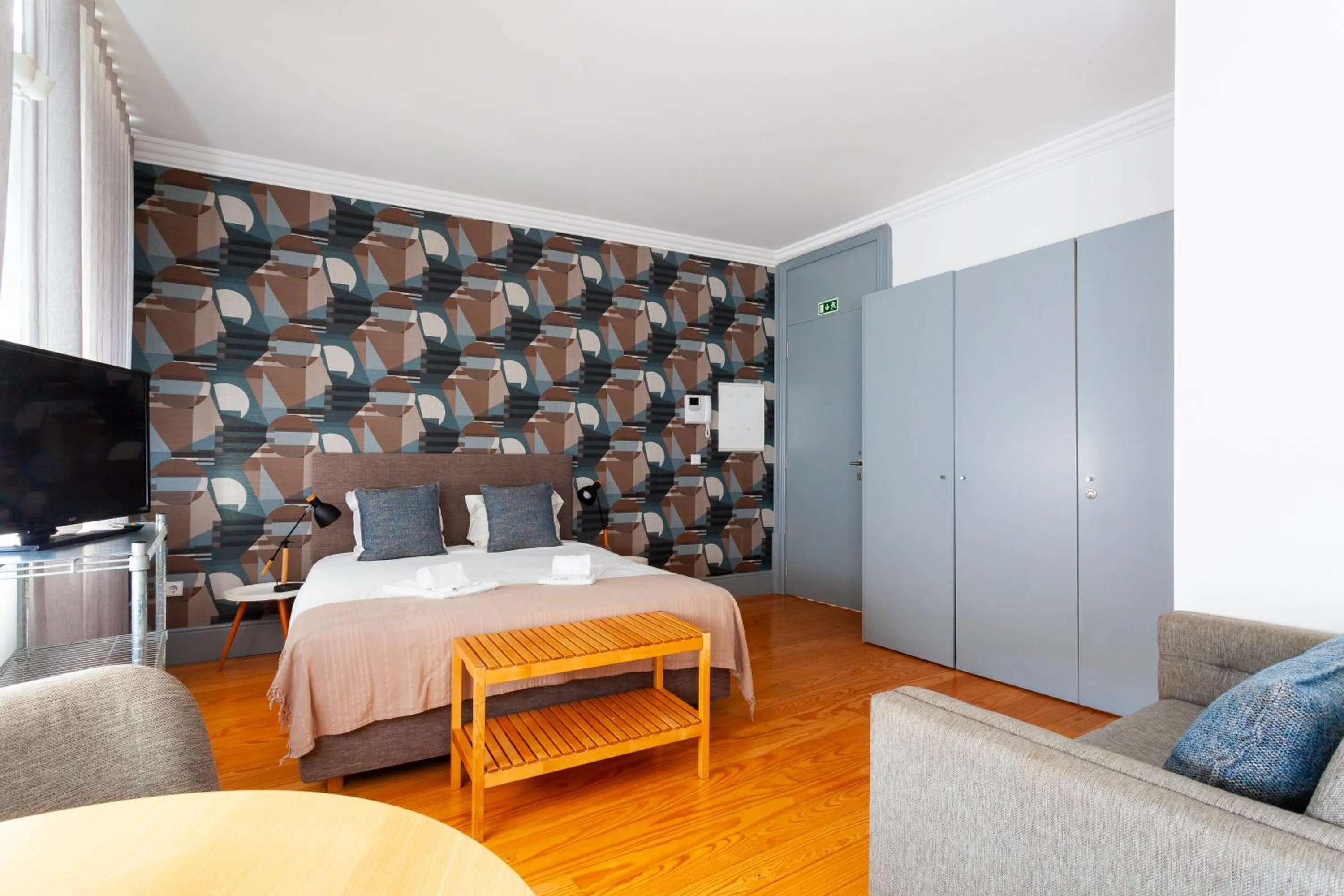 Bed in Citybreak-apartments Coliseu