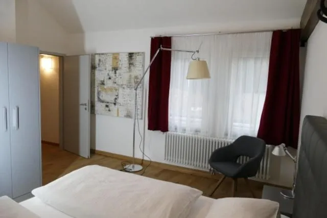 Bed in Hotel Ottheinrich