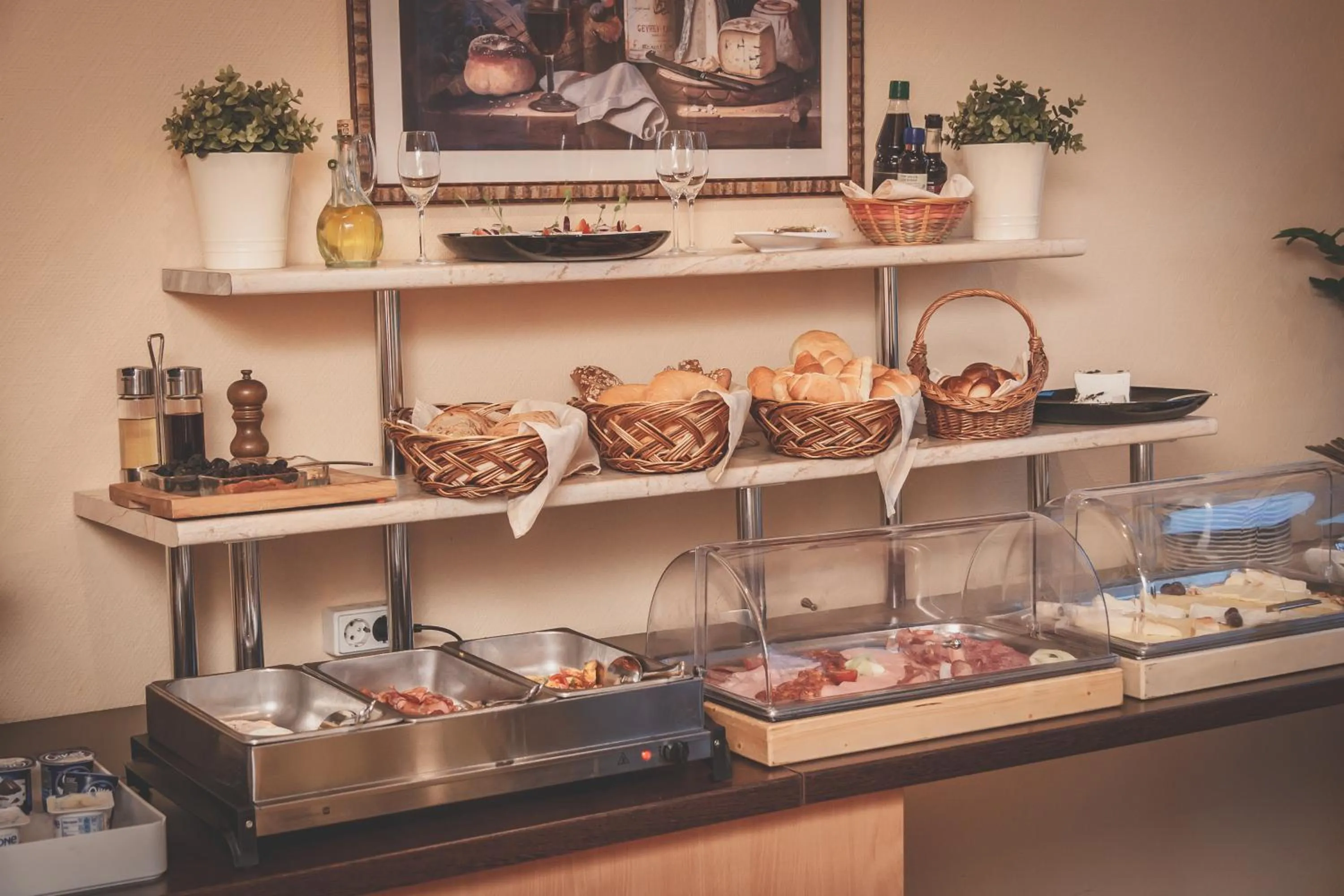 Breakfast in Korona Pension and Restaurant