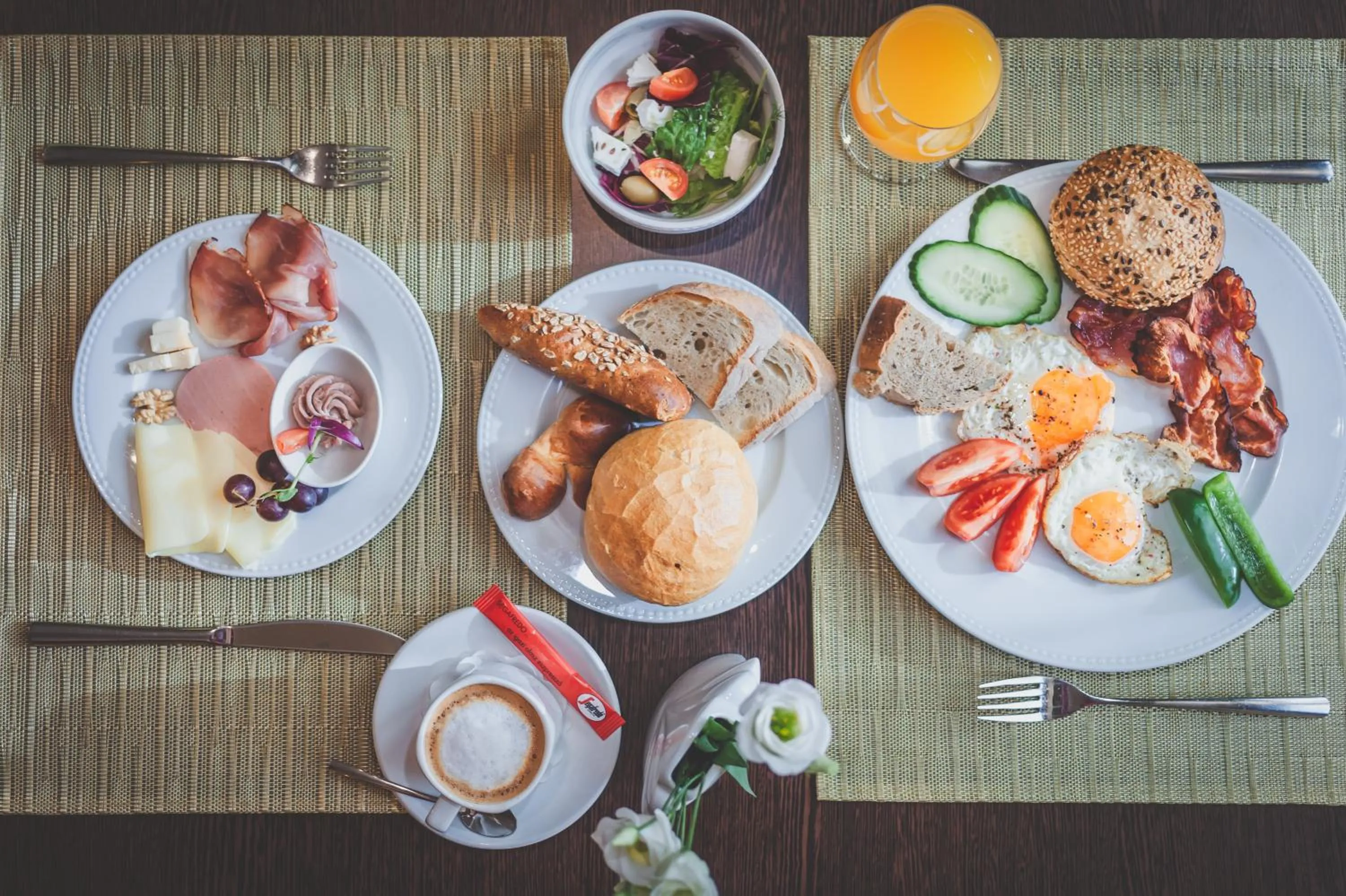 Breakfast in Korona Pension and Restaurant