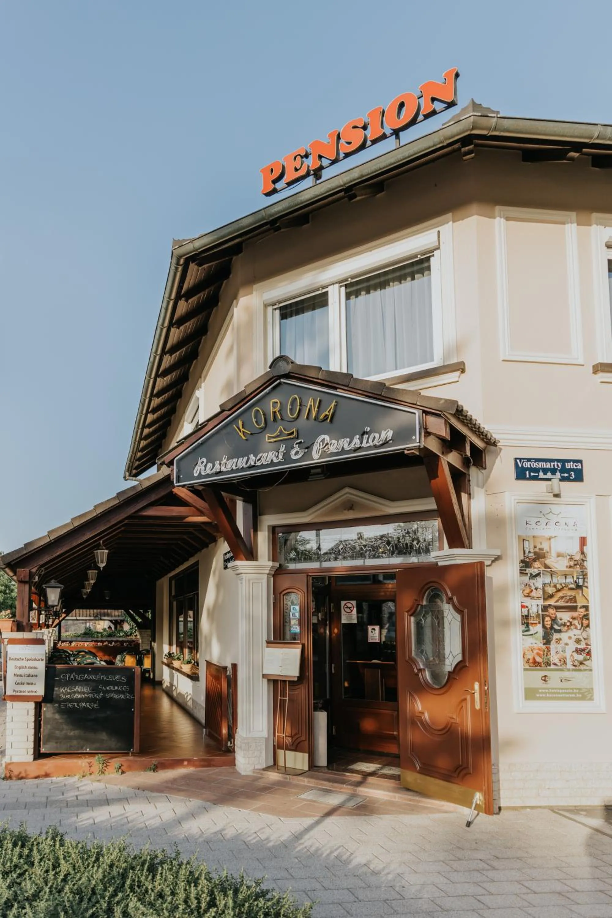 Property building in Korona Pension and Restaurant