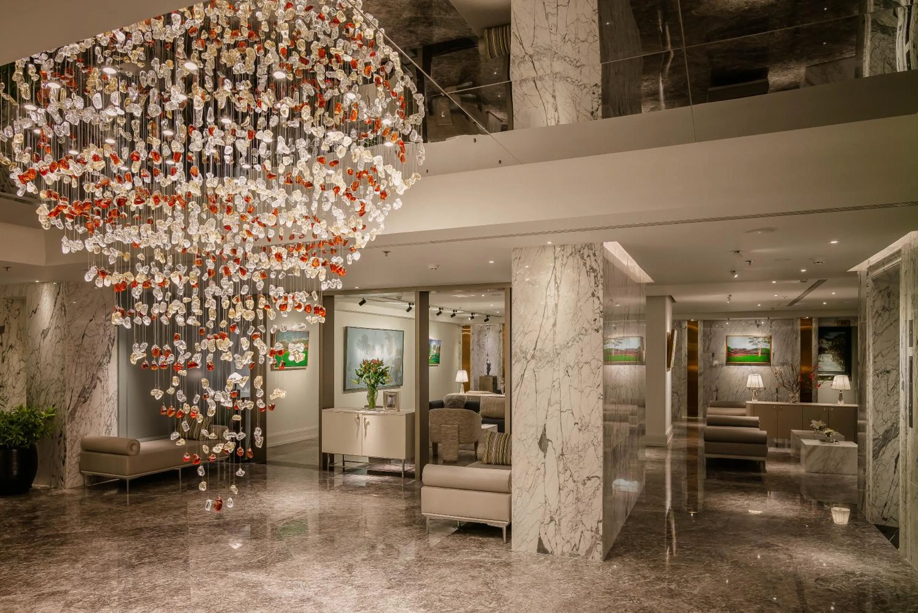 Lobby or reception in Le Jardin Hotel Haute Couture