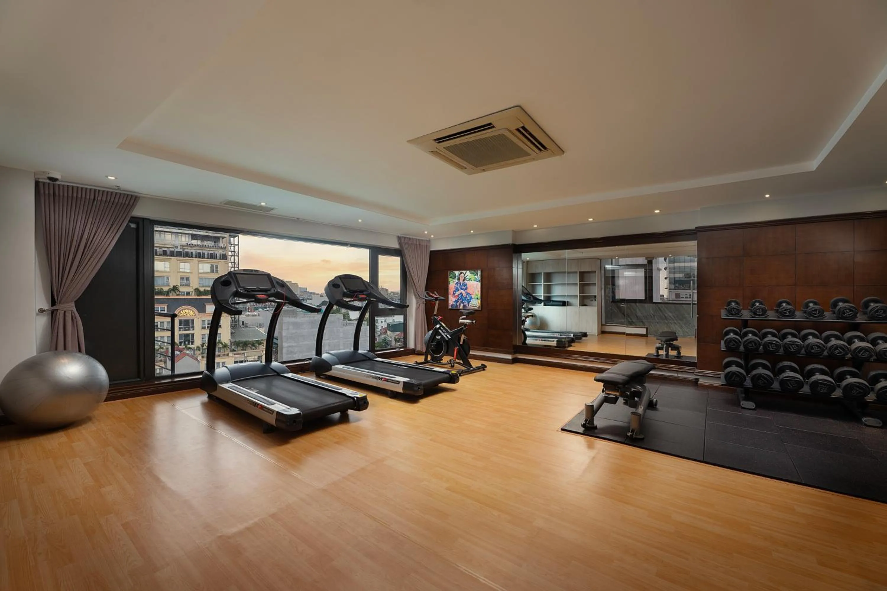 Fitness centre/facilities in Le Jardin Hotel Haute Couture