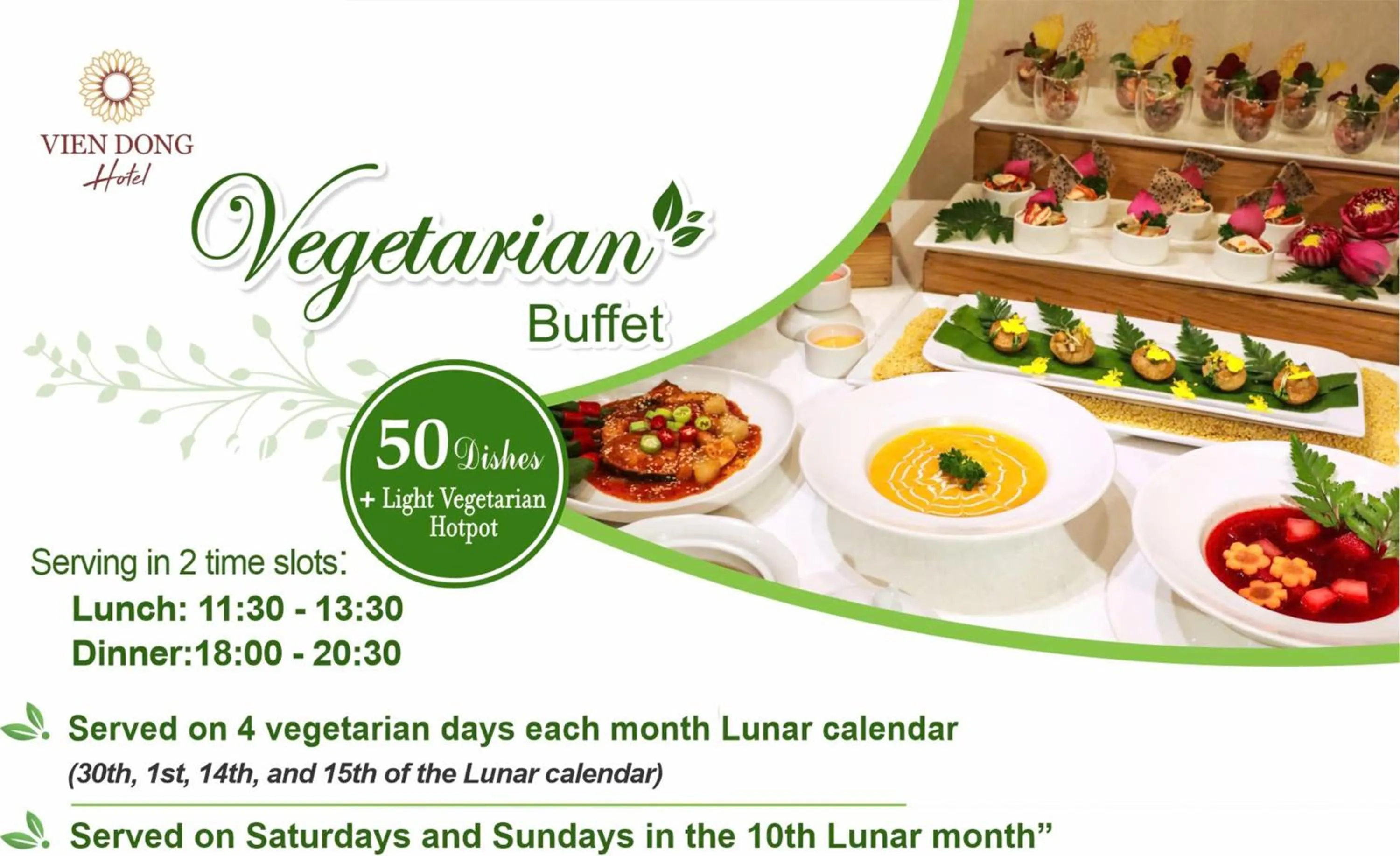 Restaurant/places to eat in Vien Dong Hotel - Near Bui Vien Walking Street