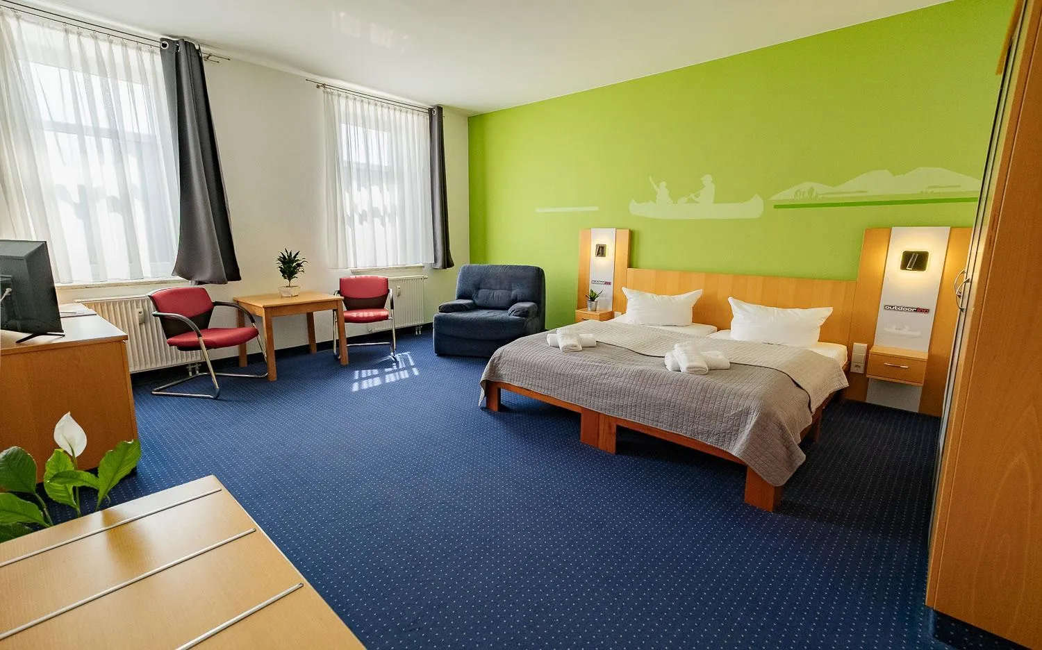 Bed in Outdoor Inn Sporthotel Steinach