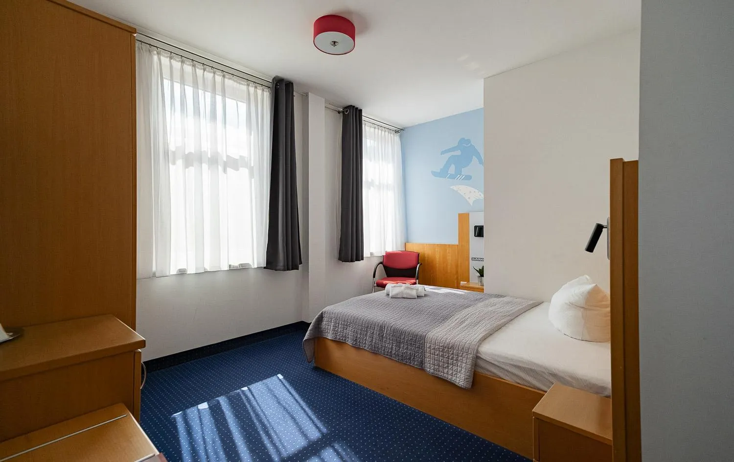 Bed in Outdoor Inn Sporthotel Steinach