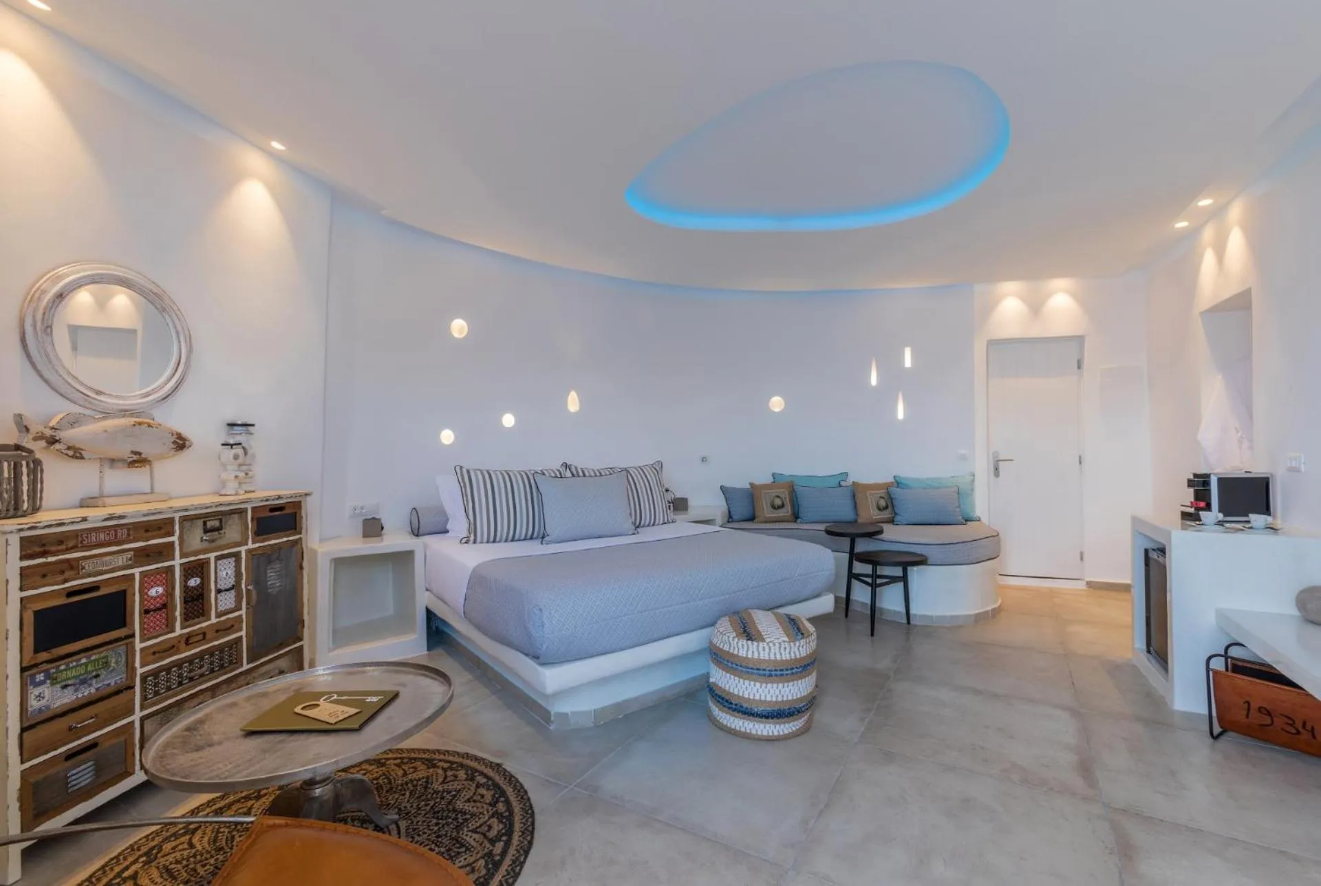 Bed in Secret Legend Suites