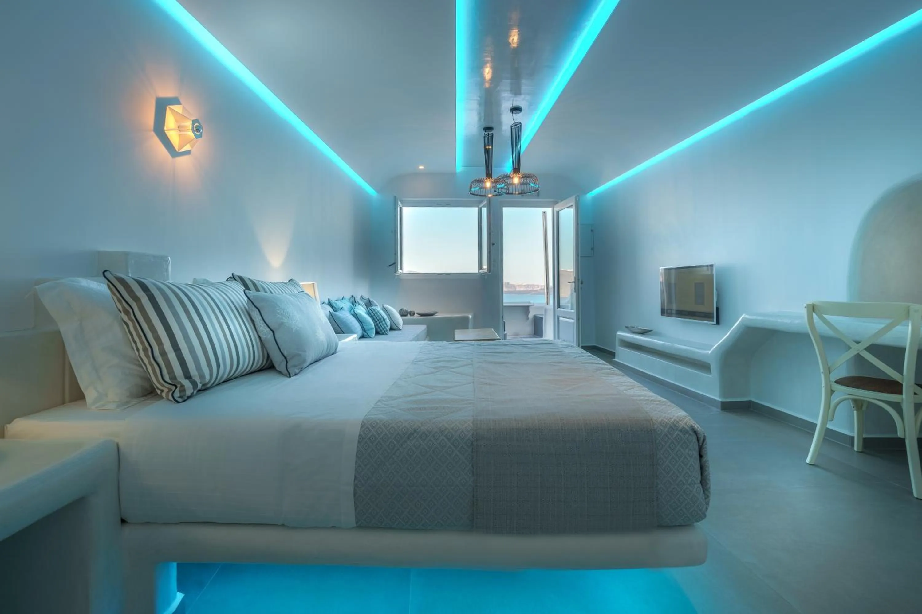 Bed in Secret Legend Suites