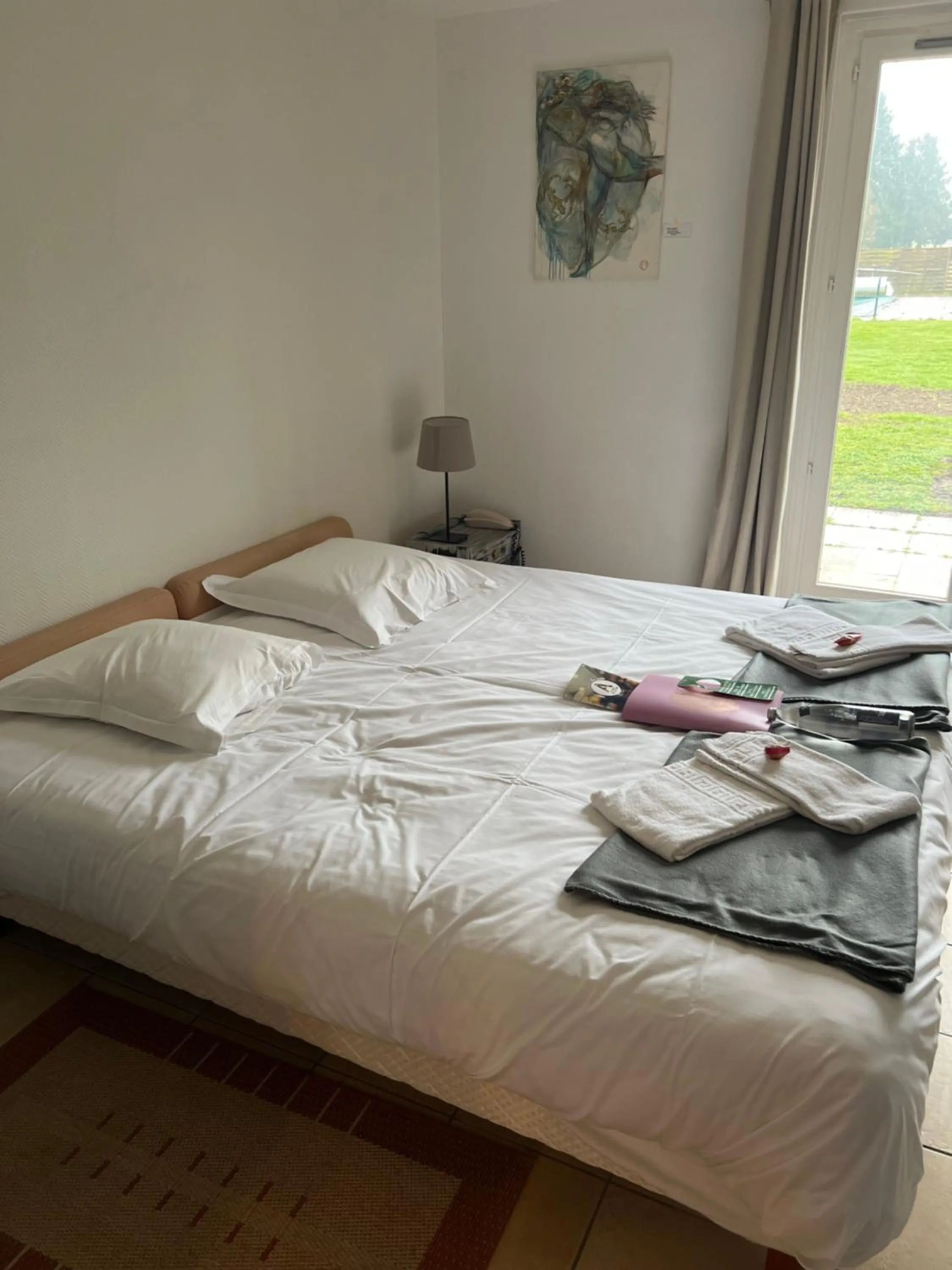 Bed in Golf Hotel de la Carte