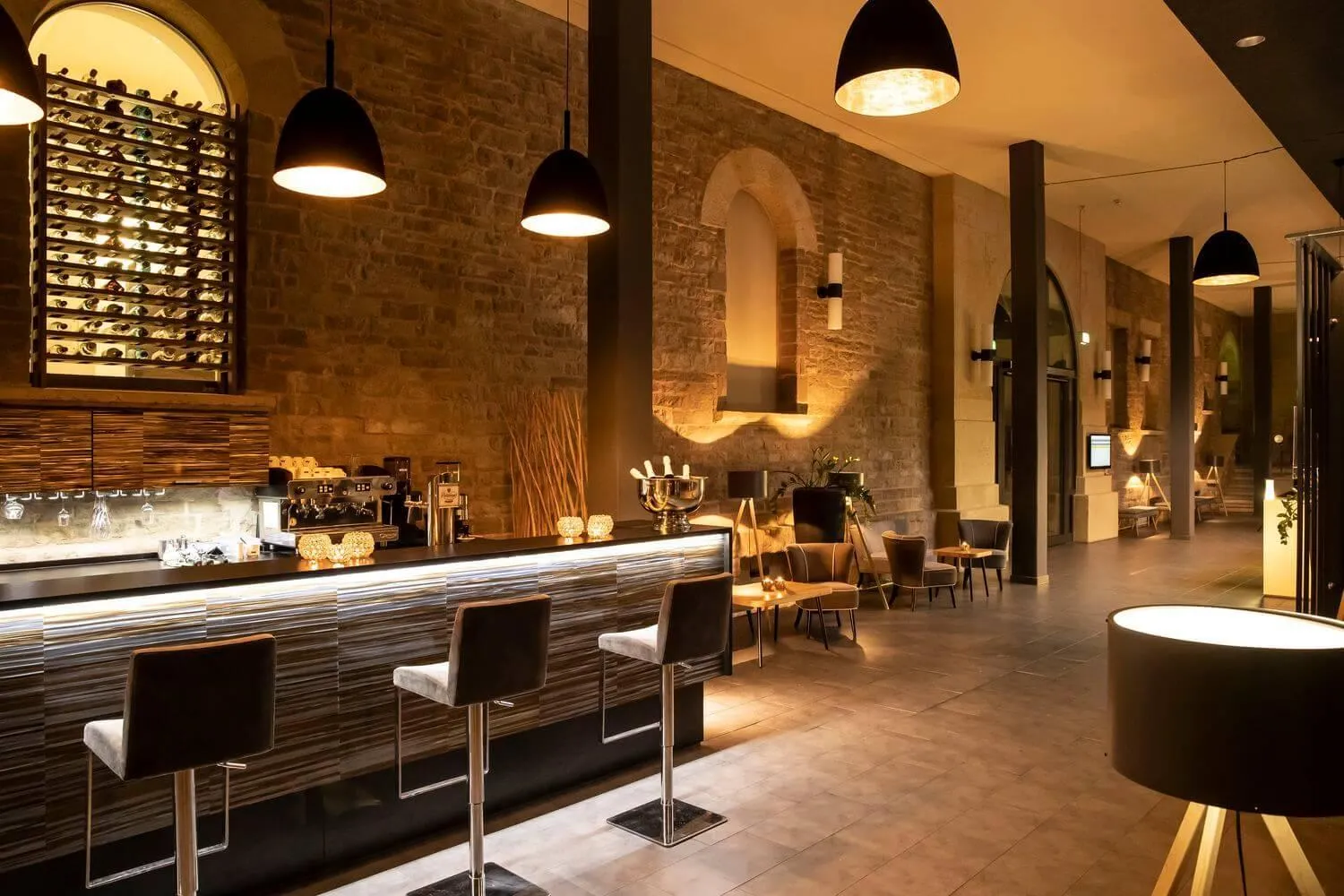 Lounge or bar in Schlosshotel Blankenburg