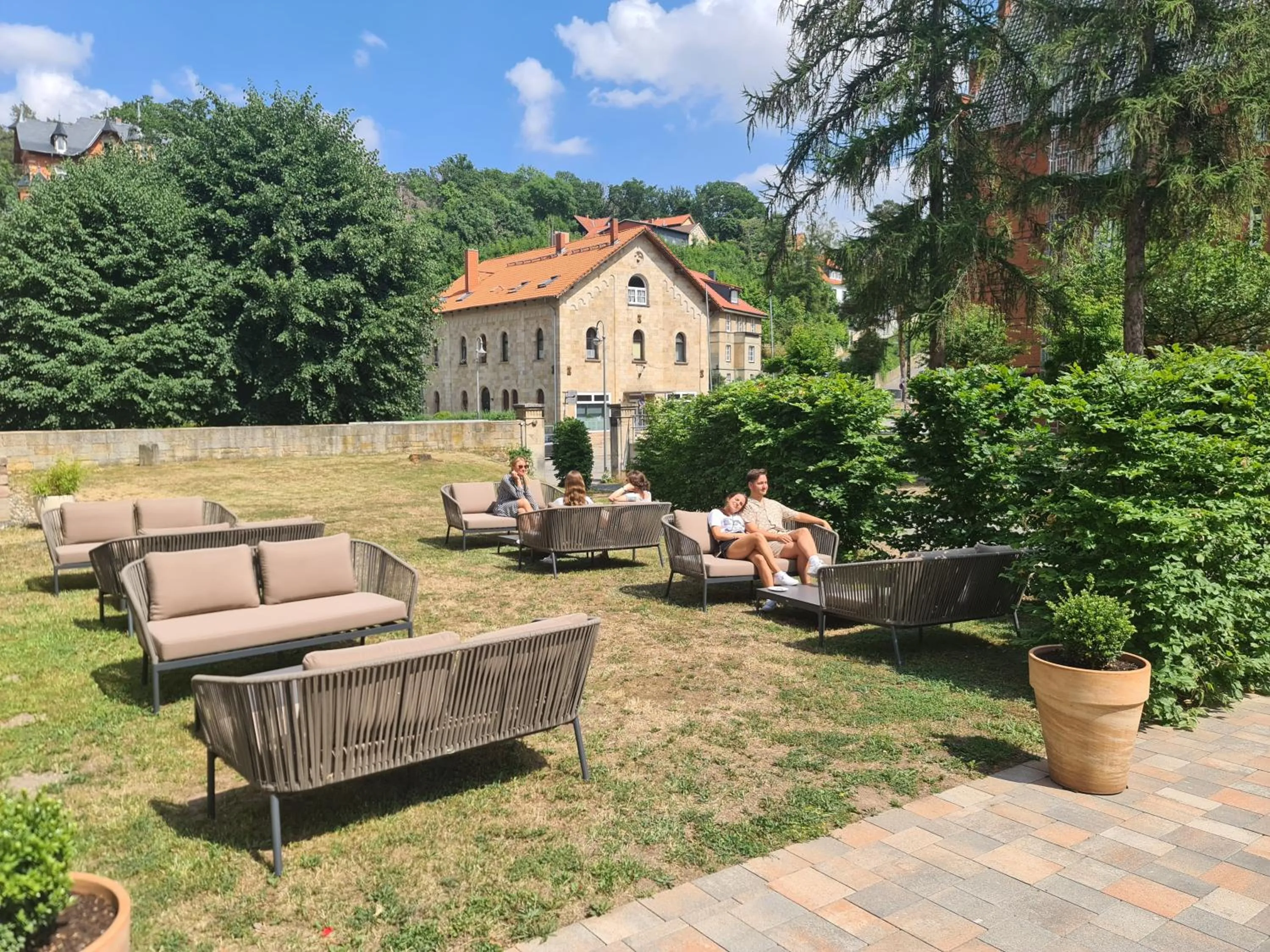 Restaurant/places to eat in Schlosshotel Blankenburg