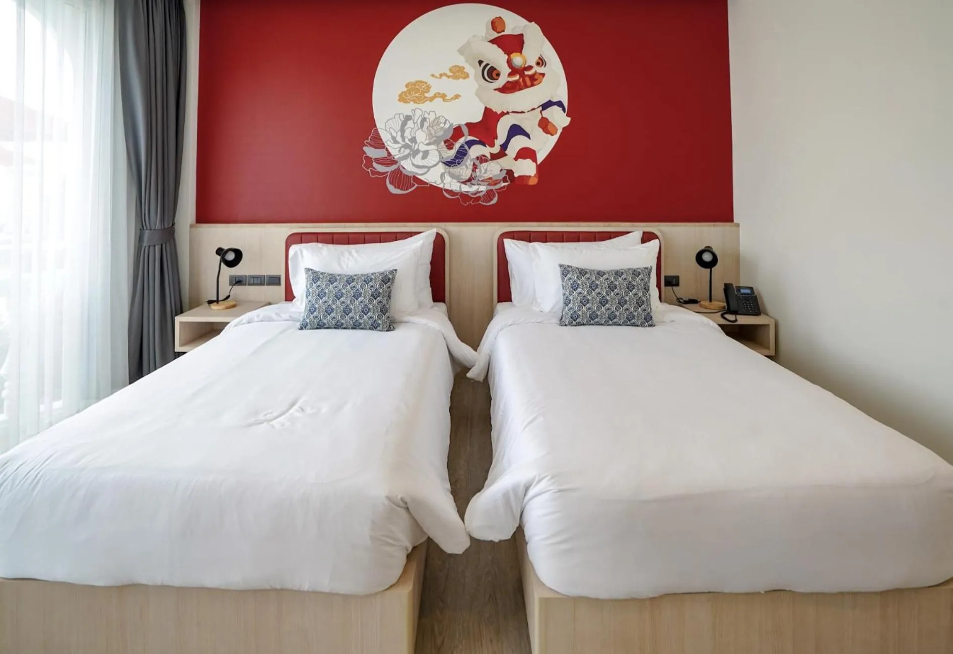 Bedroom, Bed in Hotel Midtown Ratsada