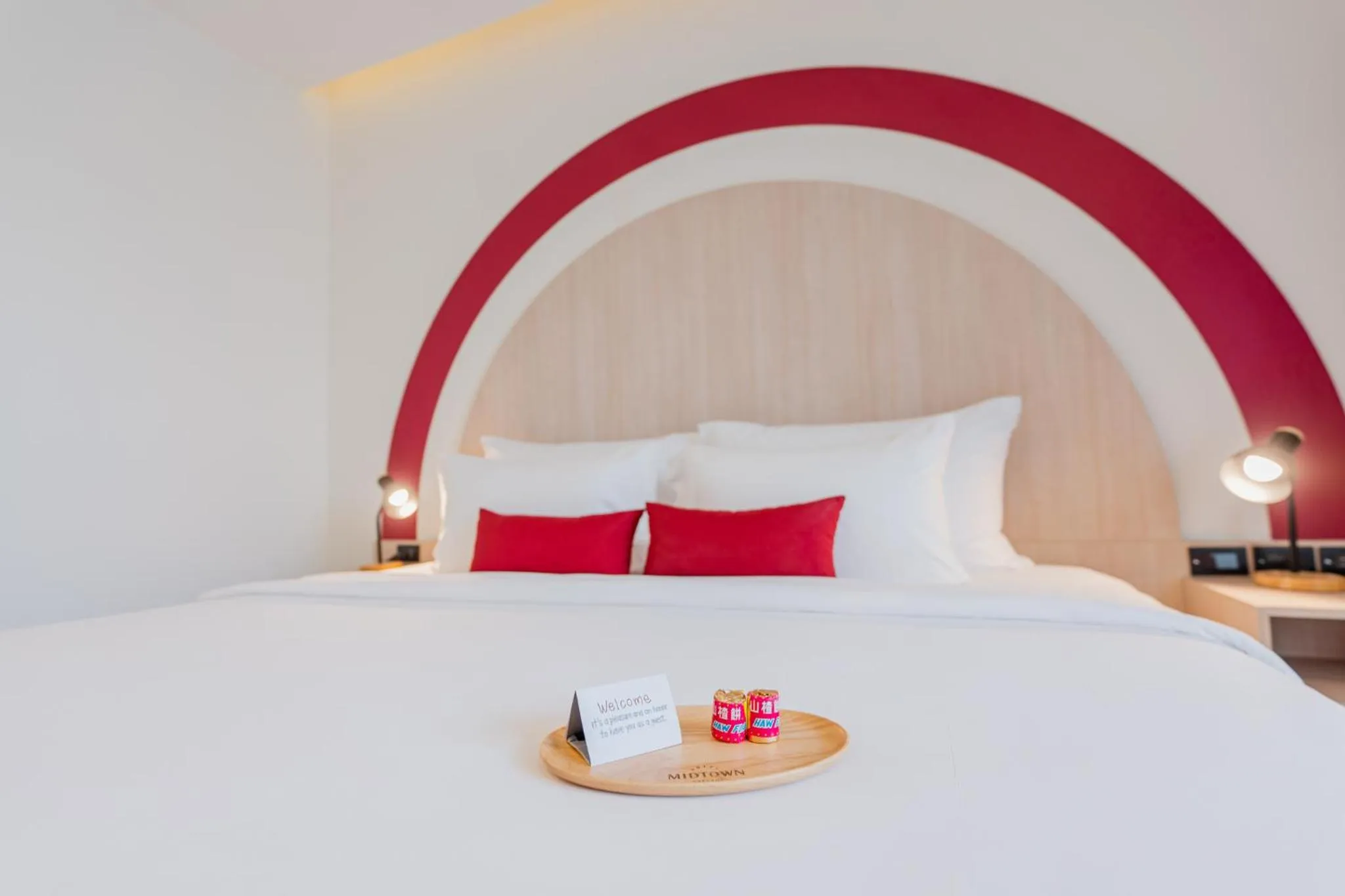 Bed in Hotel Midtown Ratsada