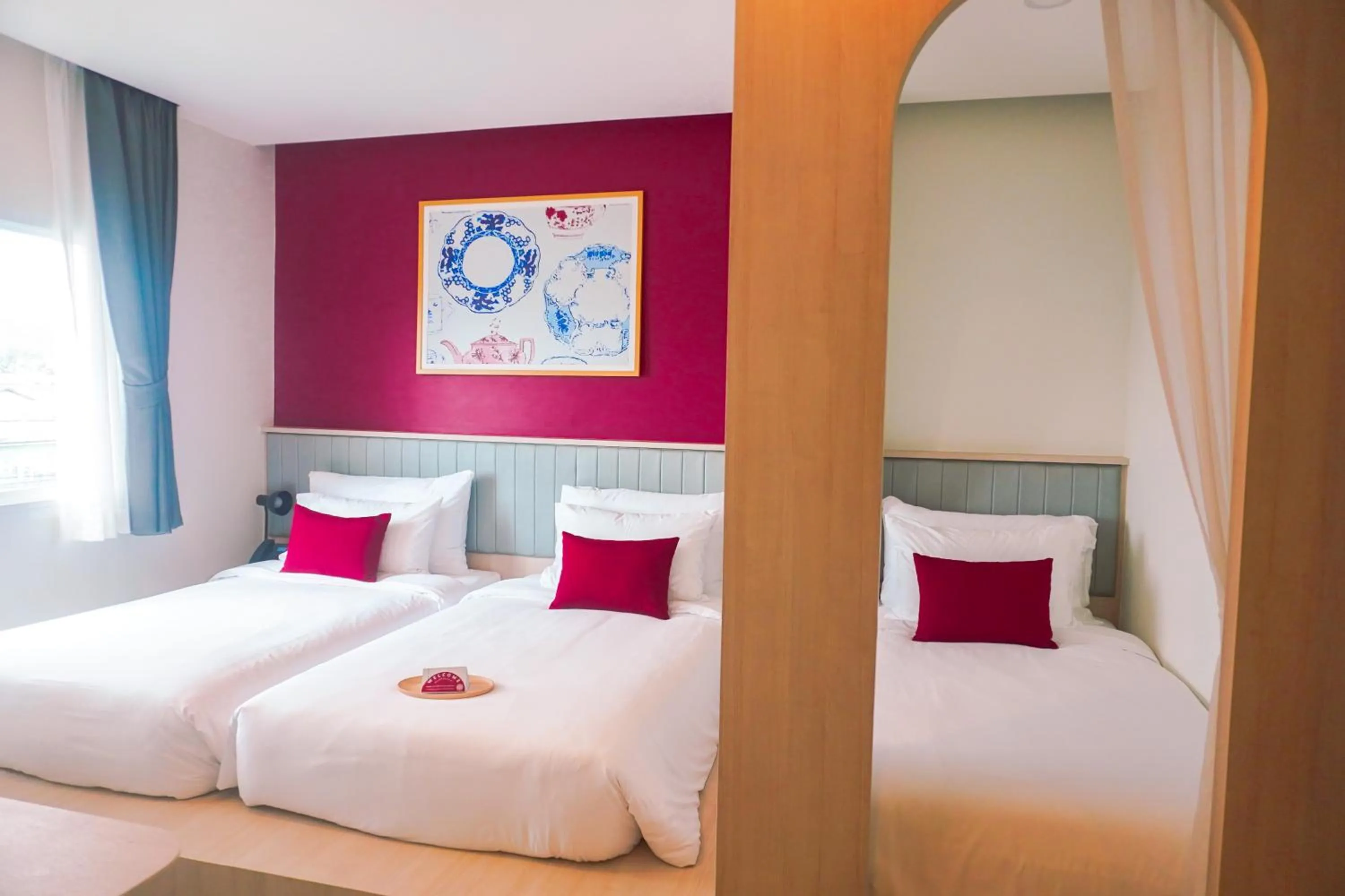 Bed in Hotel Midtown Ratsada