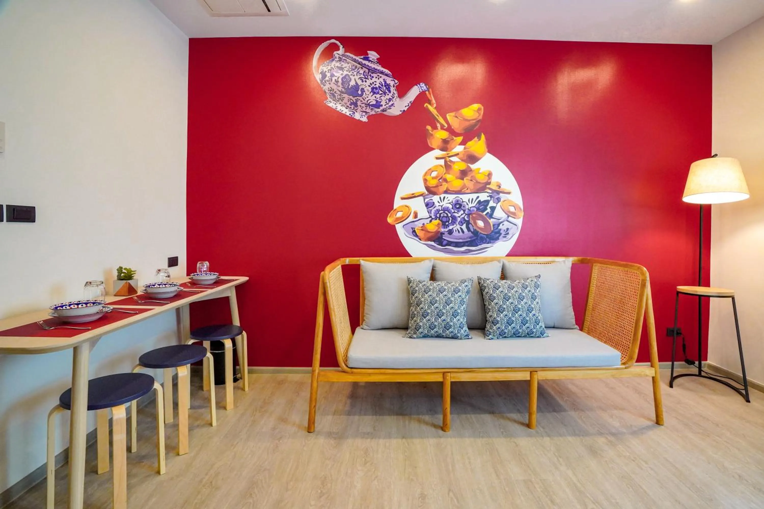 Living room in Hotel Midtown Ratsada