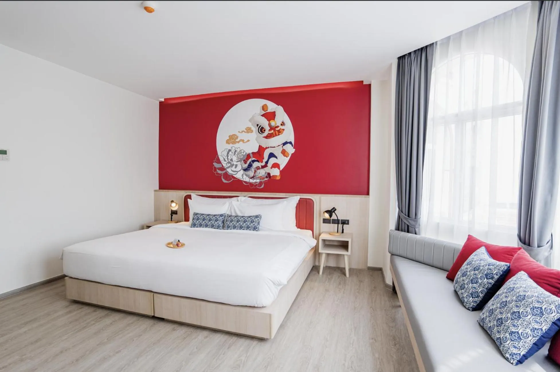 Bedroom, Bed in Hotel Midtown Ratsada