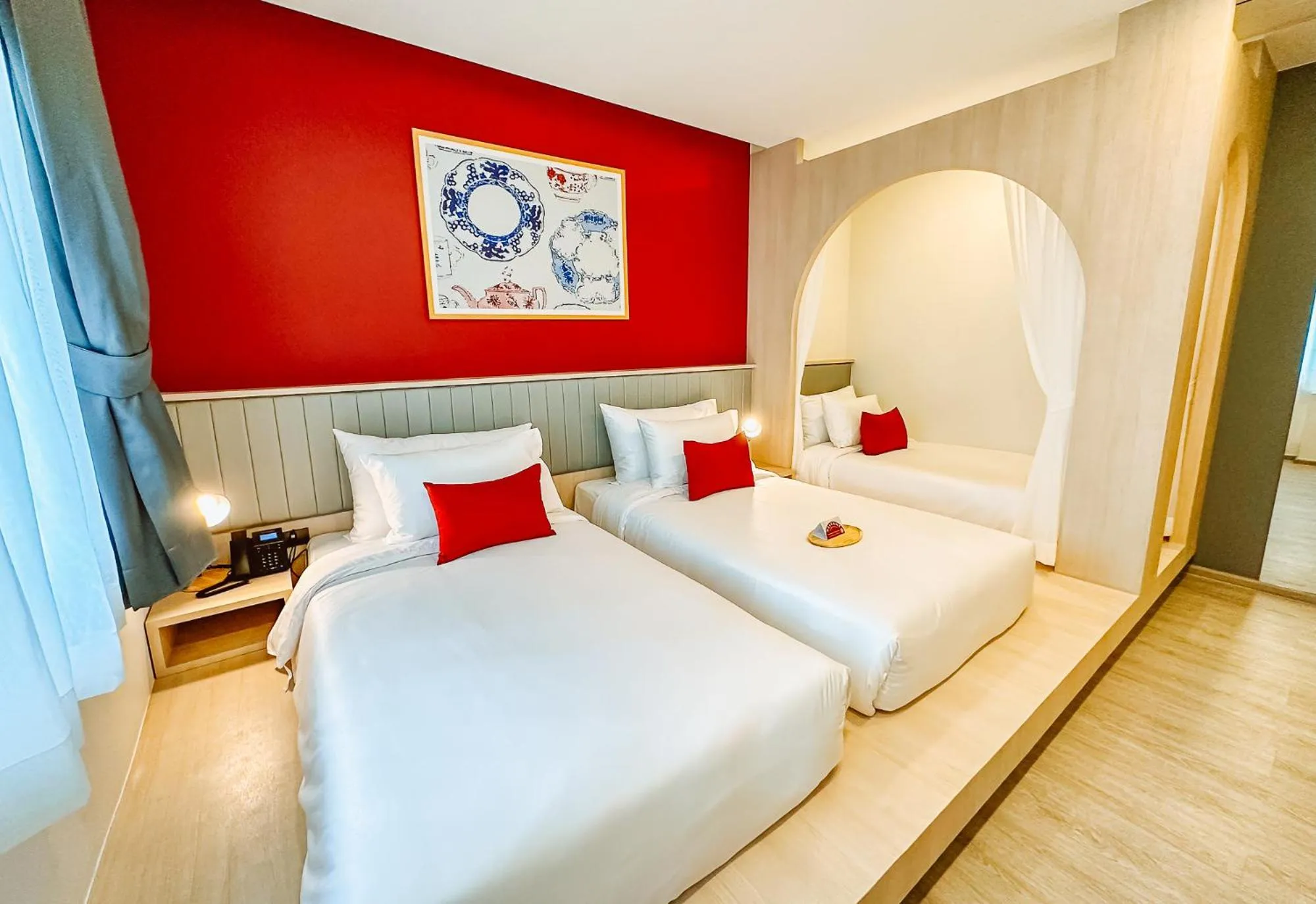 Bed in Hotel Midtown Ratsada