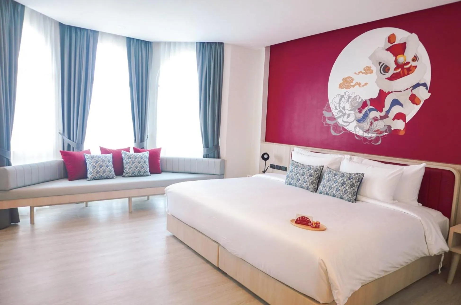 Bedroom, Bed in Hotel Midtown Ratsada